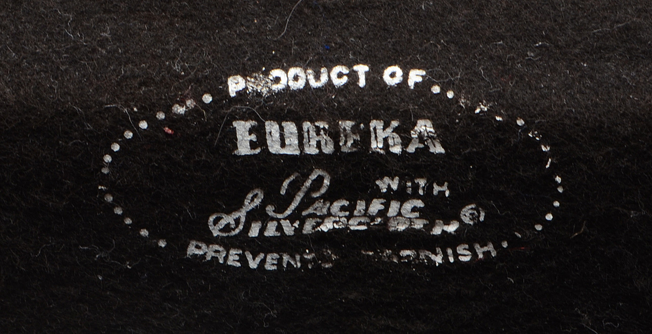 Gorham "Chantilly" Sterling Silver Flatware with Mahogany Storage Chest