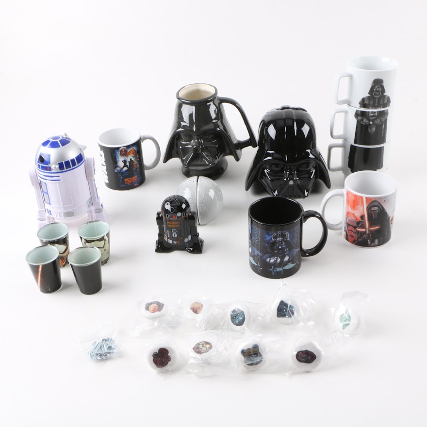 Star Wars Themed Drinkware, Shakers, Drawer Pulls and Kitchen Accessories