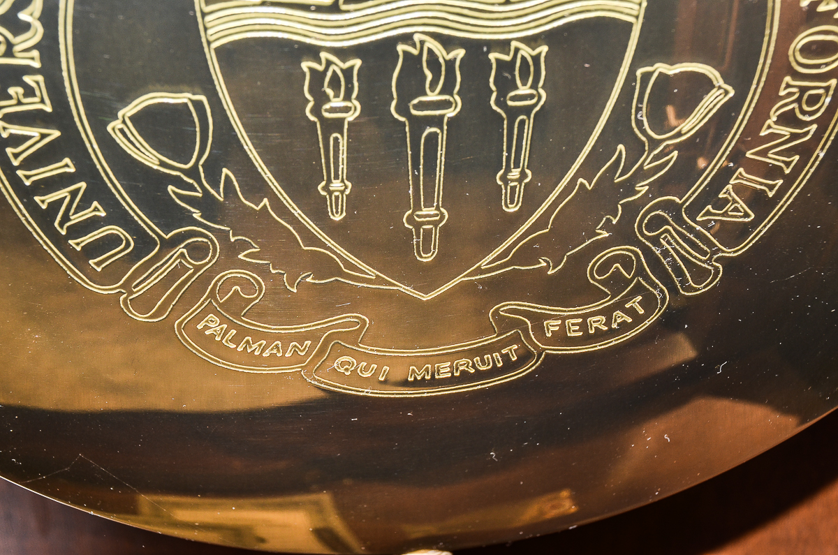 Wooden Grandfather Clock with Moon Phase Dial and USC Pendulum