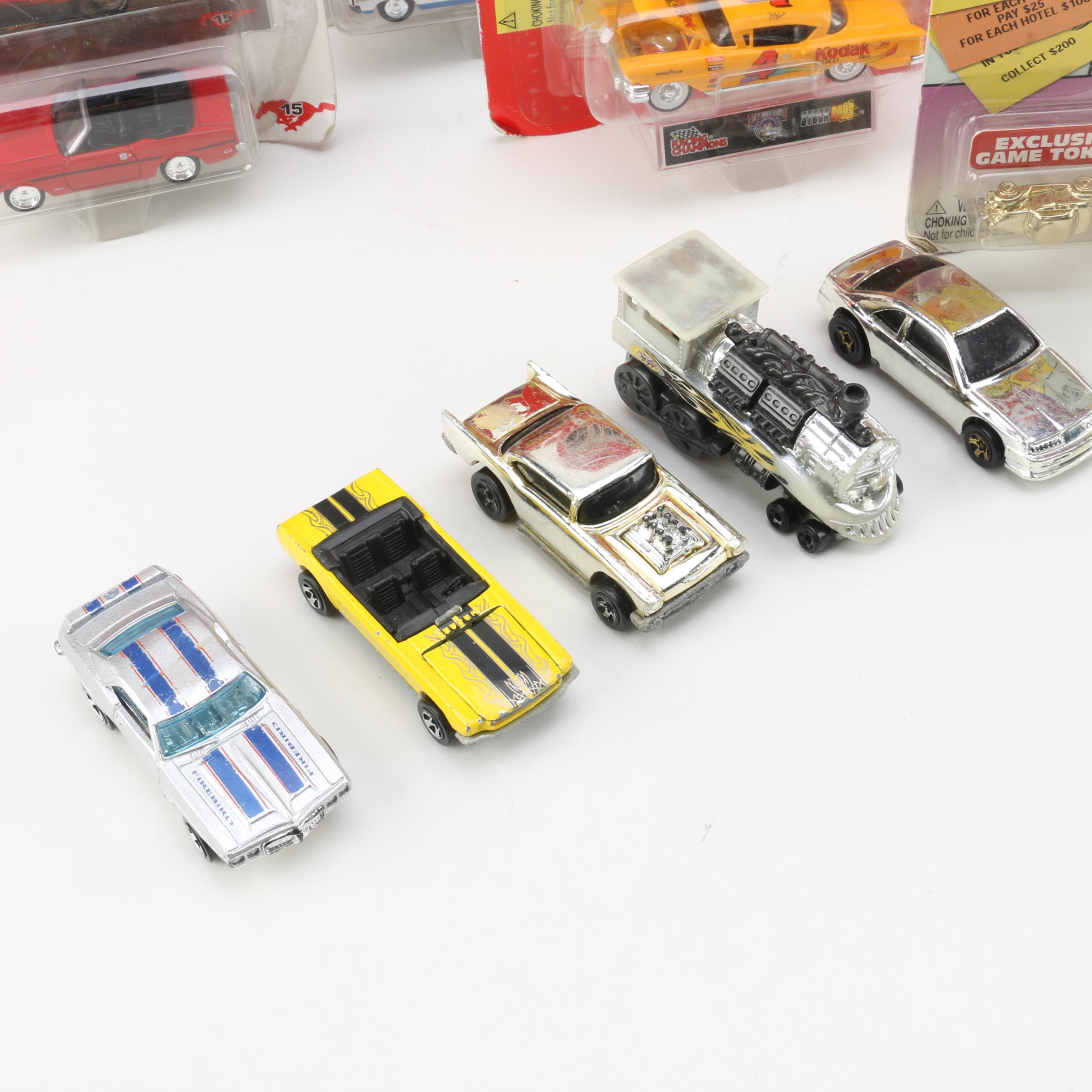 Hot Wheels, Johnny Lightning, and NASCAR Die-Cast Cars