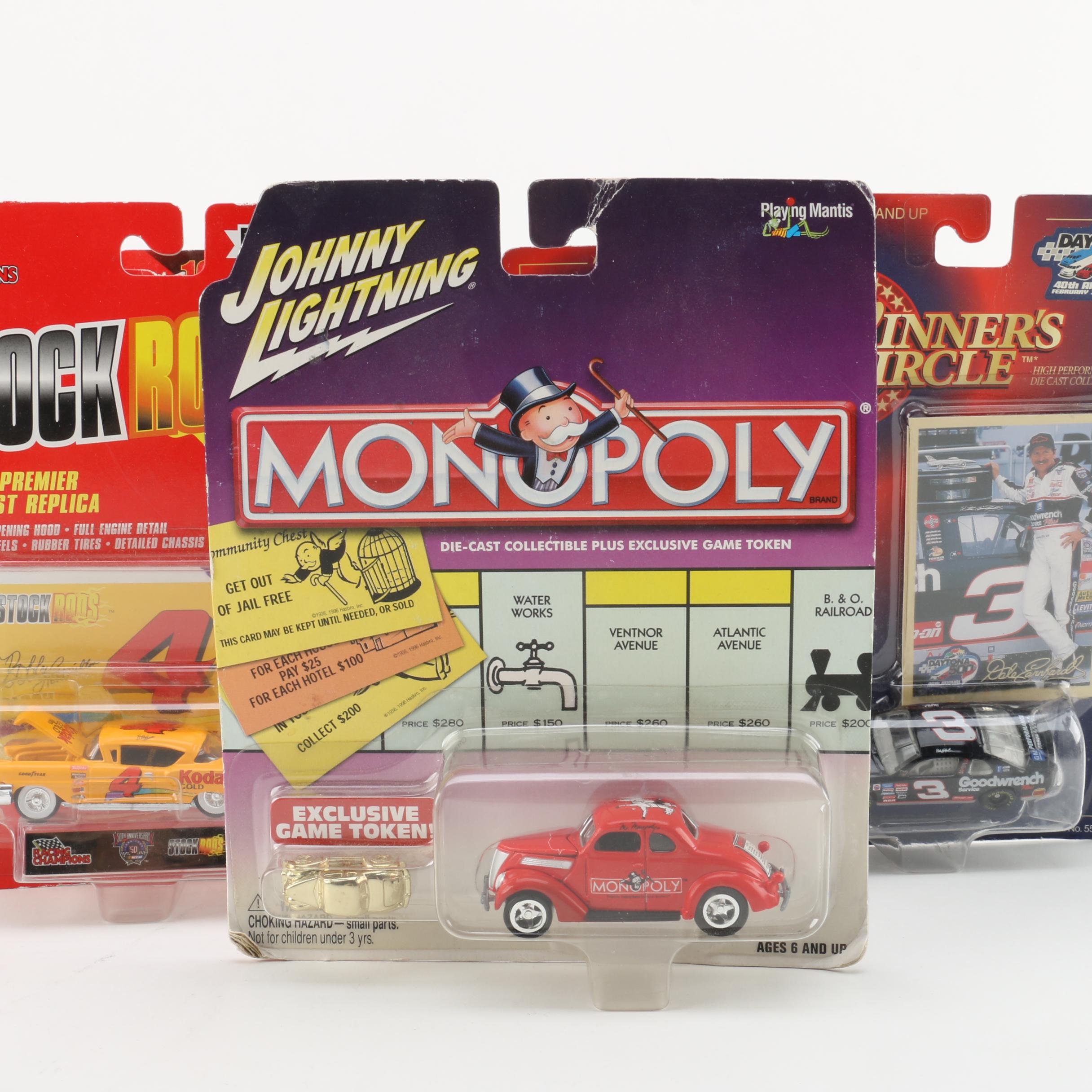 Hot Wheels, Johnny Lightning, and NASCAR Die-Cast Cars