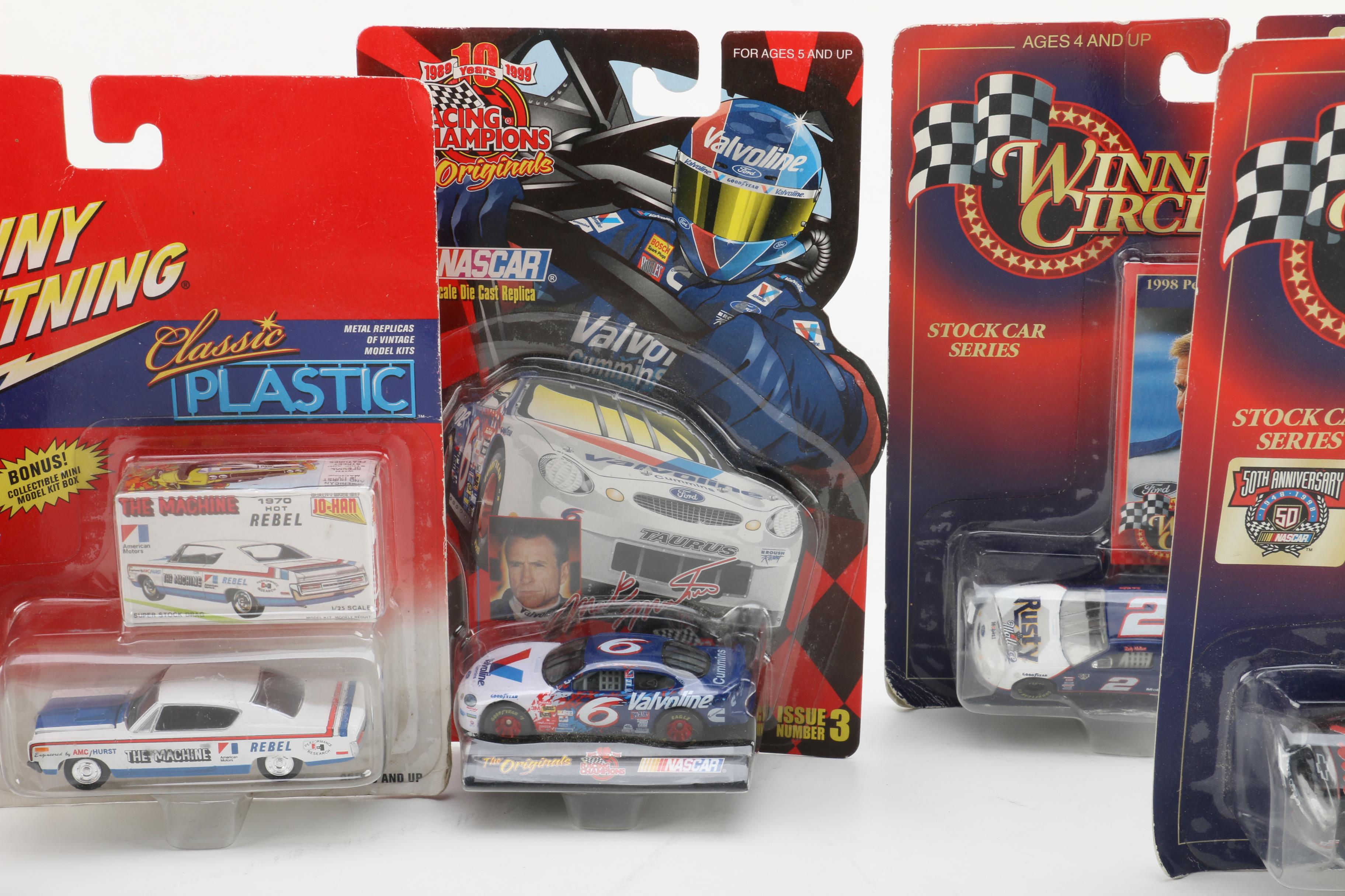 Hot Wheels, Johnny Lightning, and NASCAR Die-Cast Cars