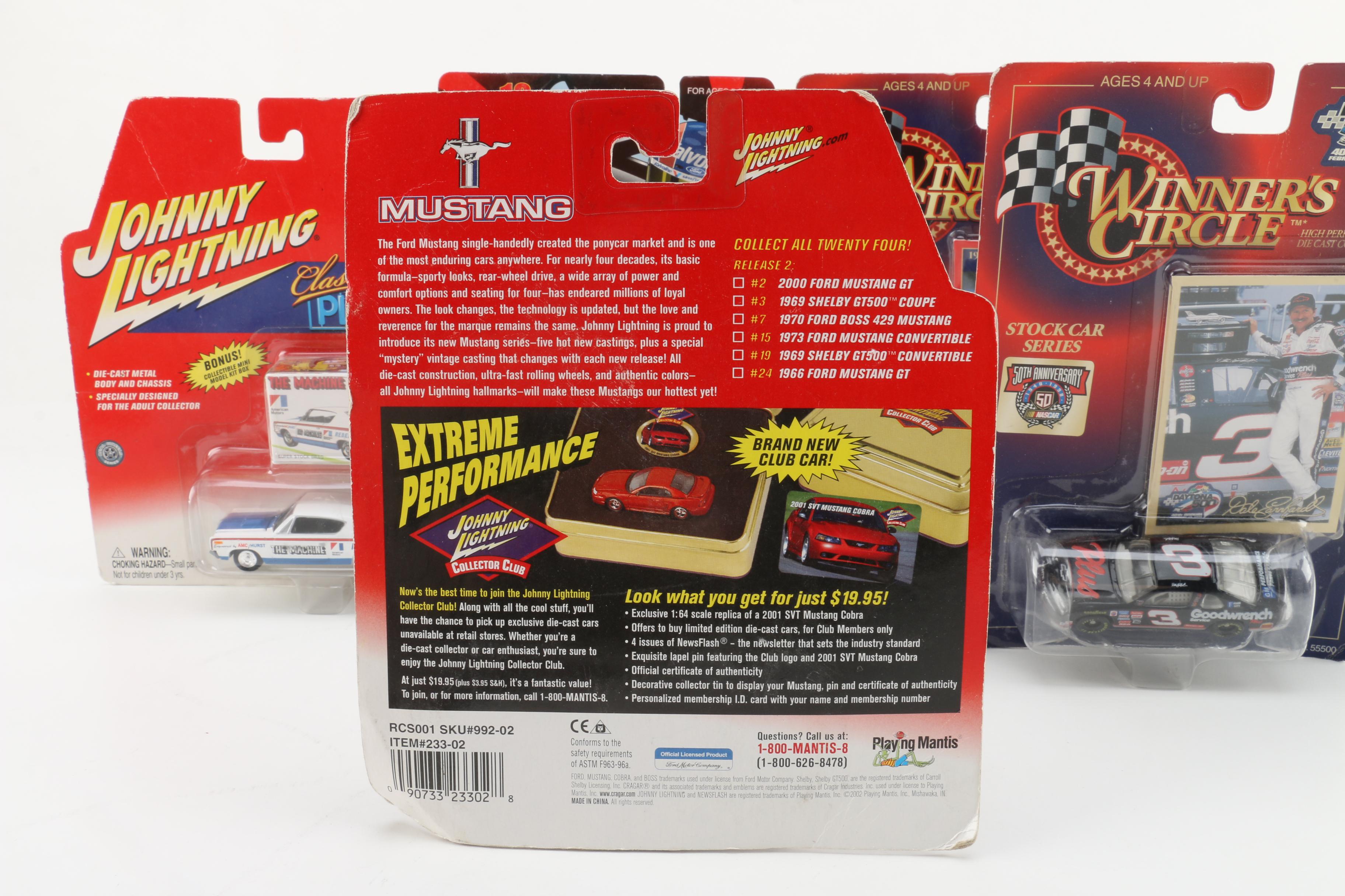 Hot Wheels, Johnny Lightning, and NASCAR Die-Cast Cars
