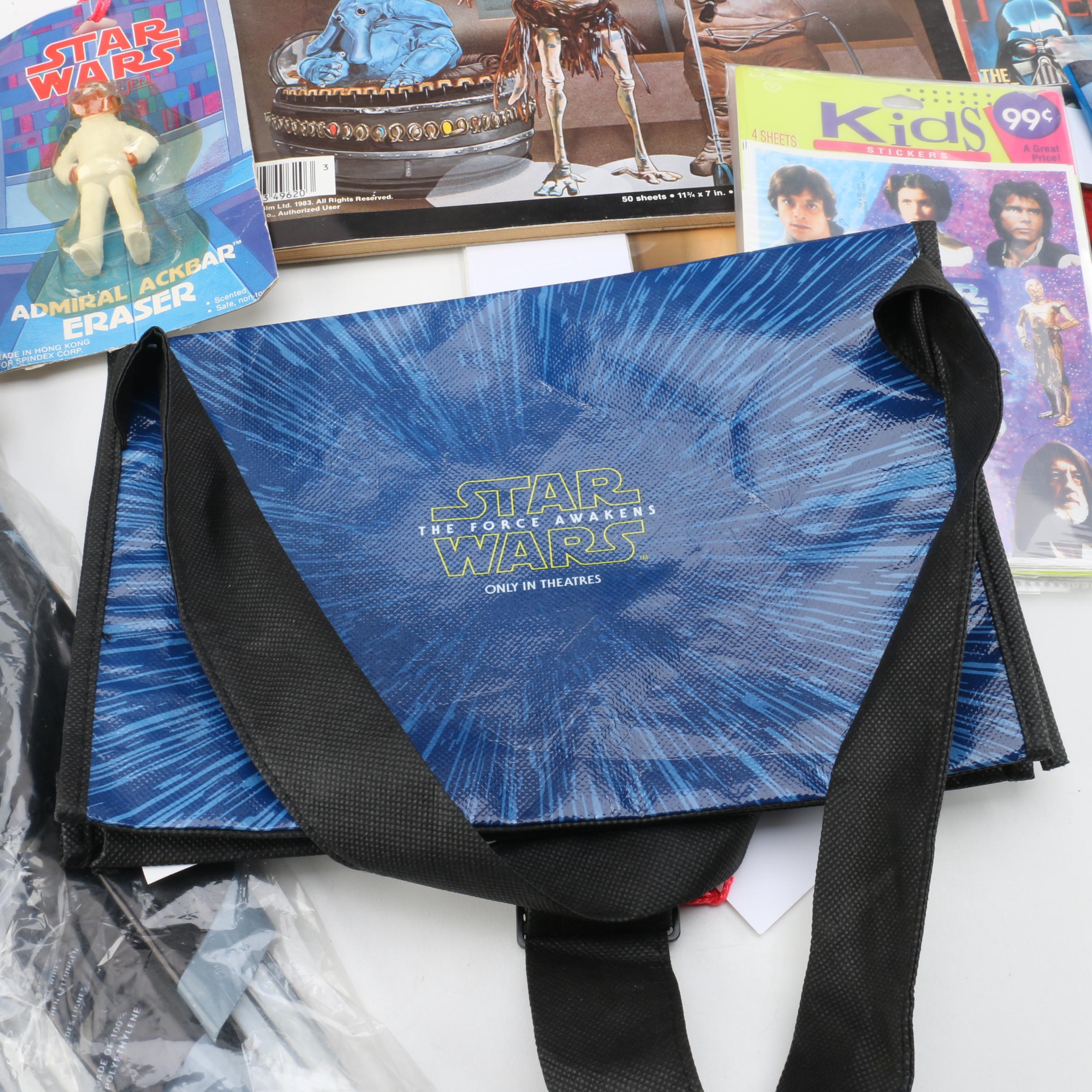 Electronic Darth Maul, Trading Cards and Other "Star Wars" Collectibles