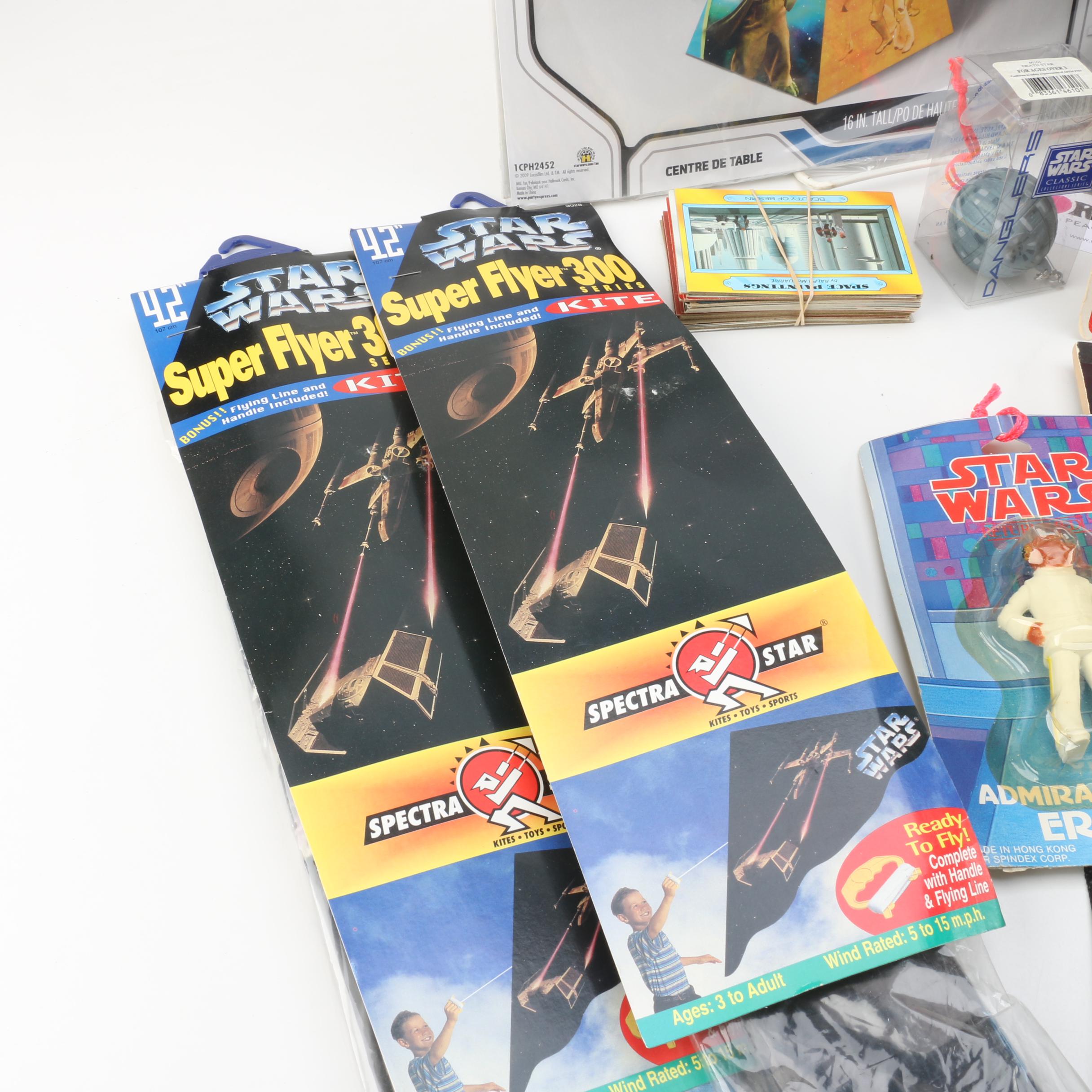 Electronic Darth Maul, Trading Cards and Other "Star Wars" Collectibles