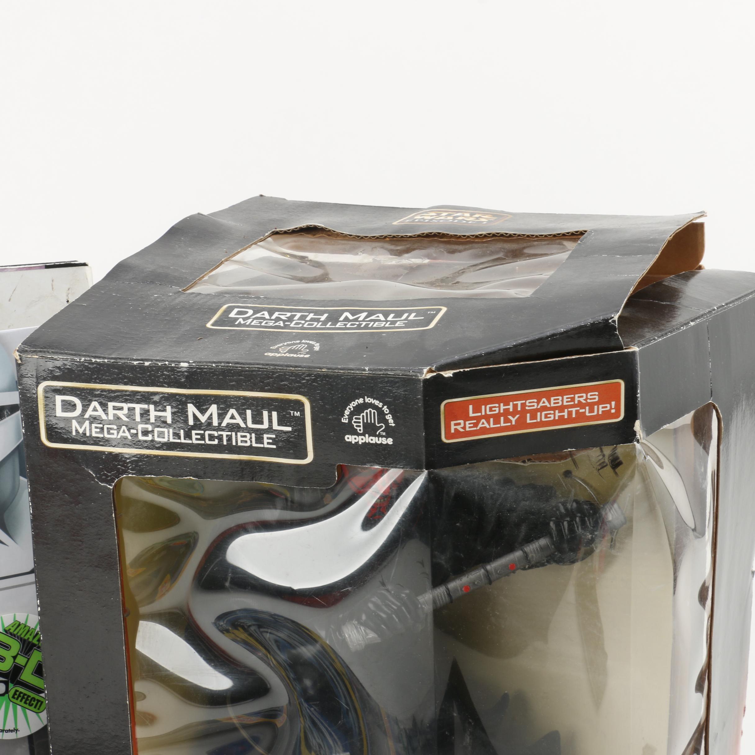 Electronic Darth Maul, Trading Cards and Other "Star Wars" Collectibles