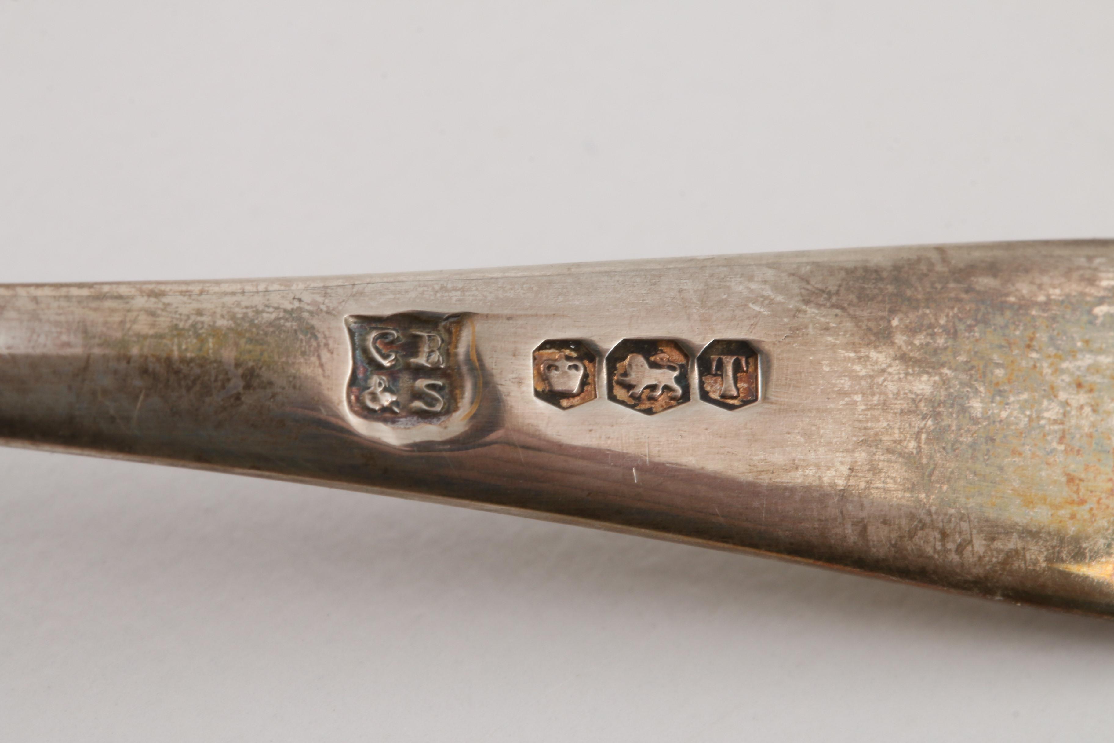 Vintage Cooper Brothers & Sons Ltd. Sterling Silver Demitasse Spoons