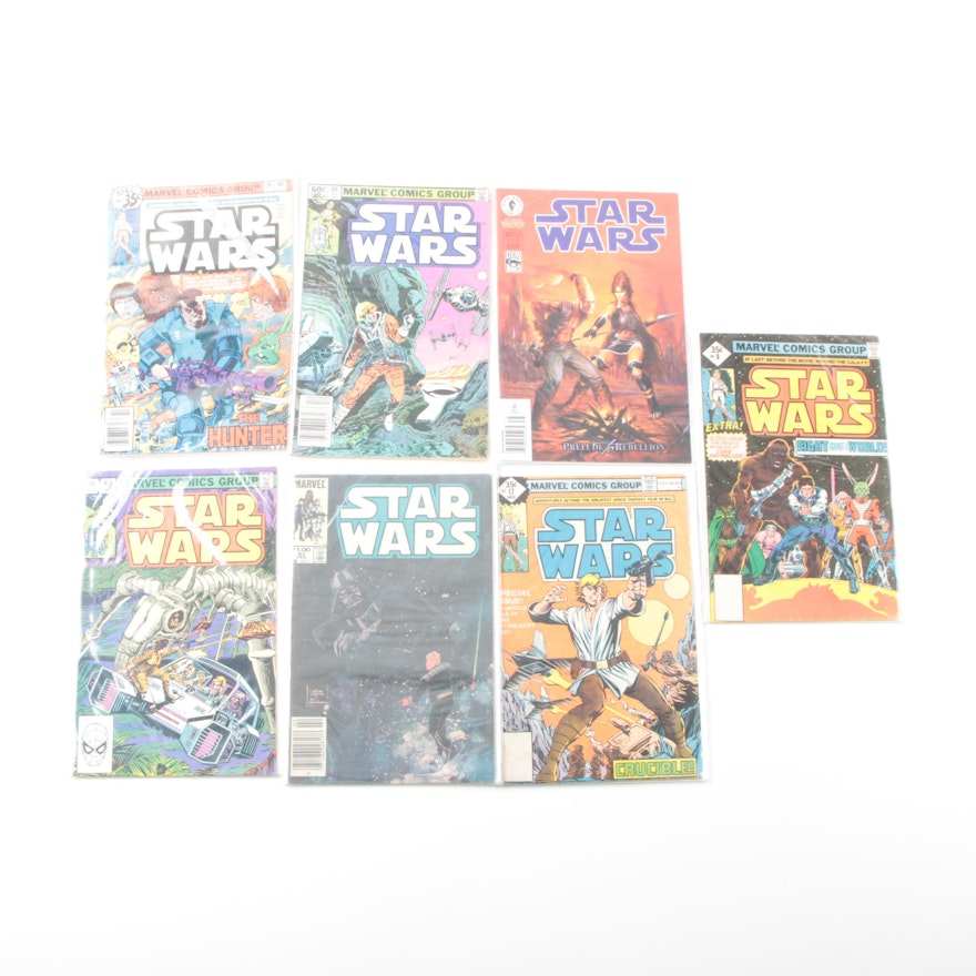 Original Marvel Series "Star Wars" Comics and Dark Horse Issue