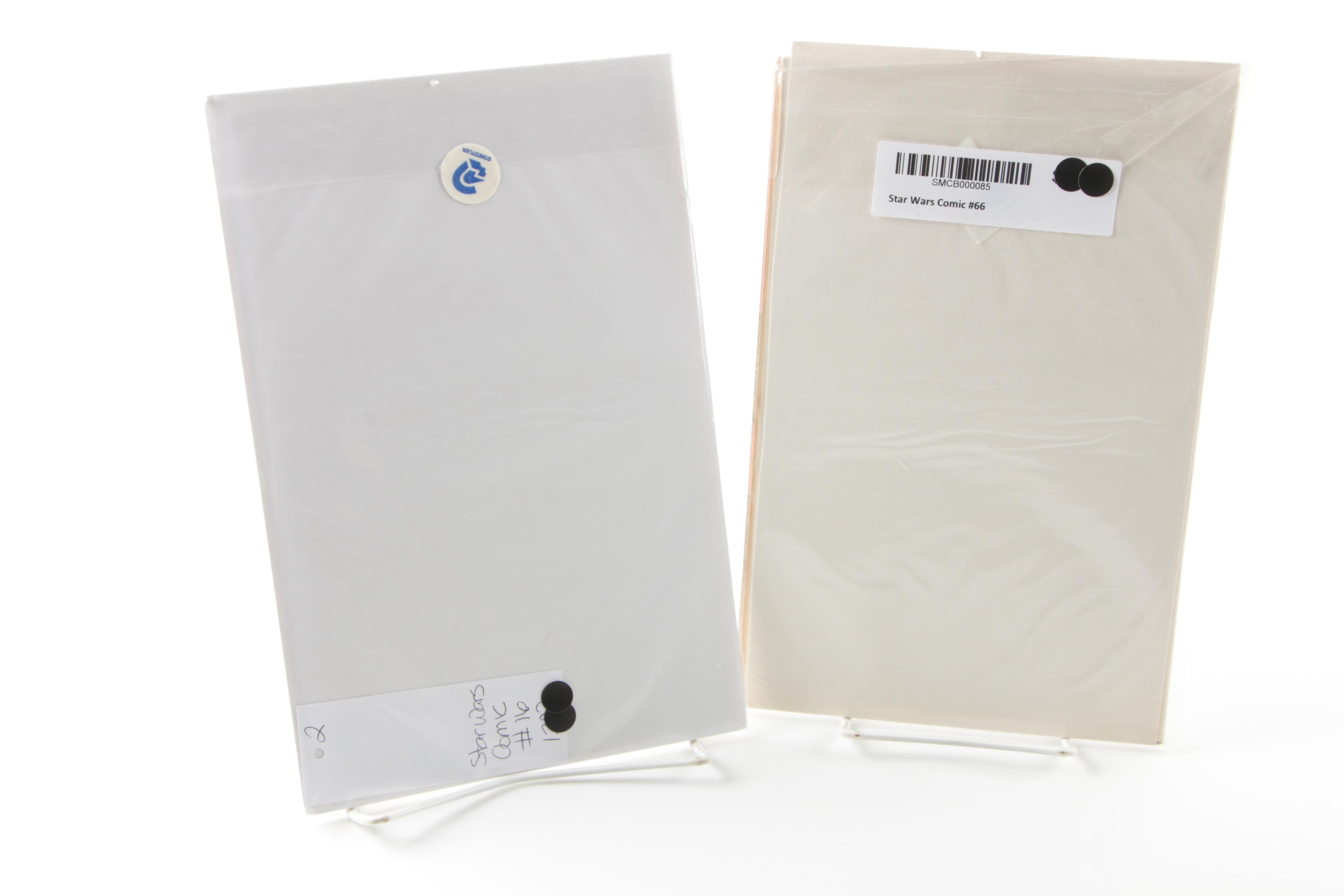 Original Marvel Series "Star Wars" Comics and Dark Horse Issue