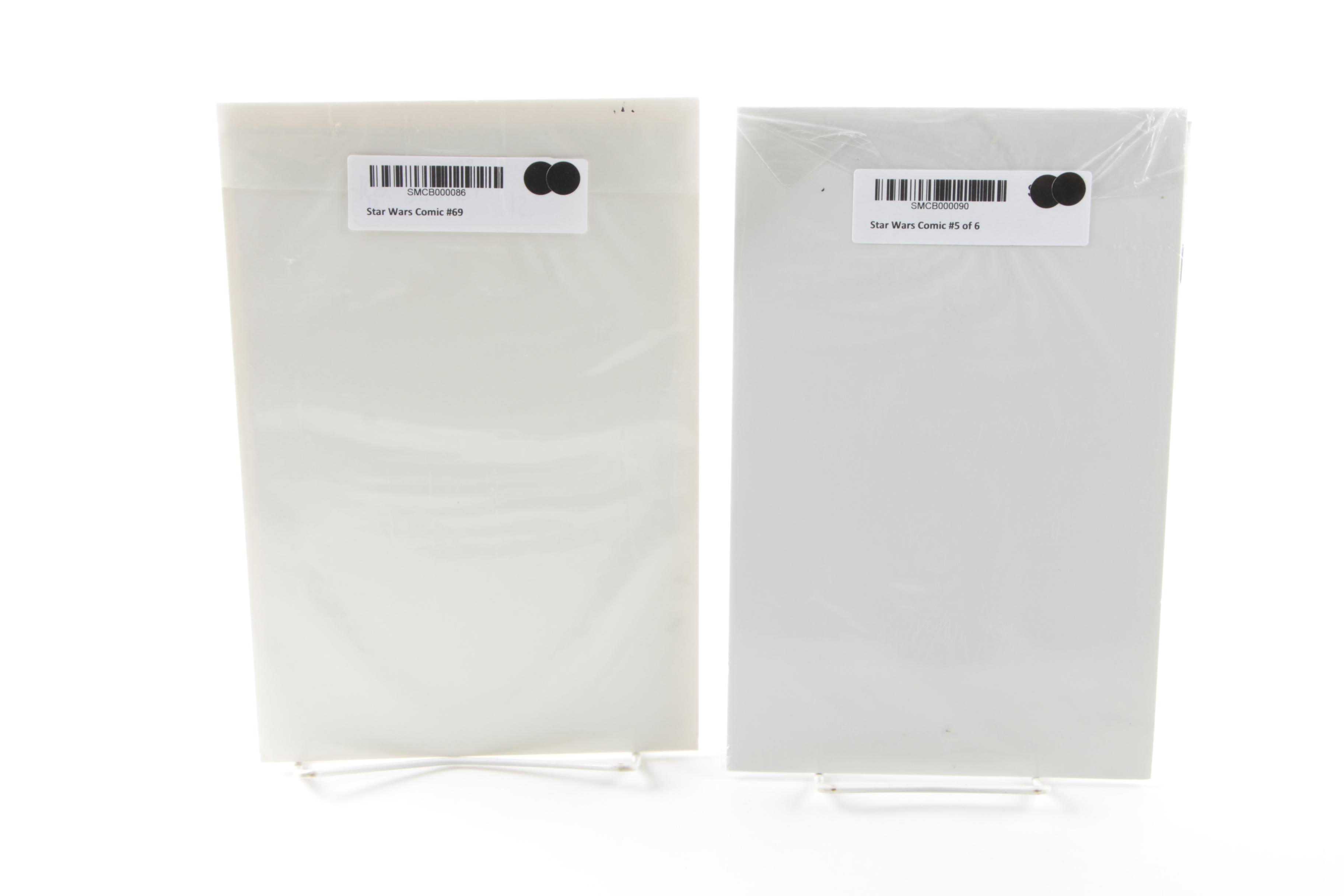 Original Marvel Series "Star Wars" Comics and Dark Horse Issue