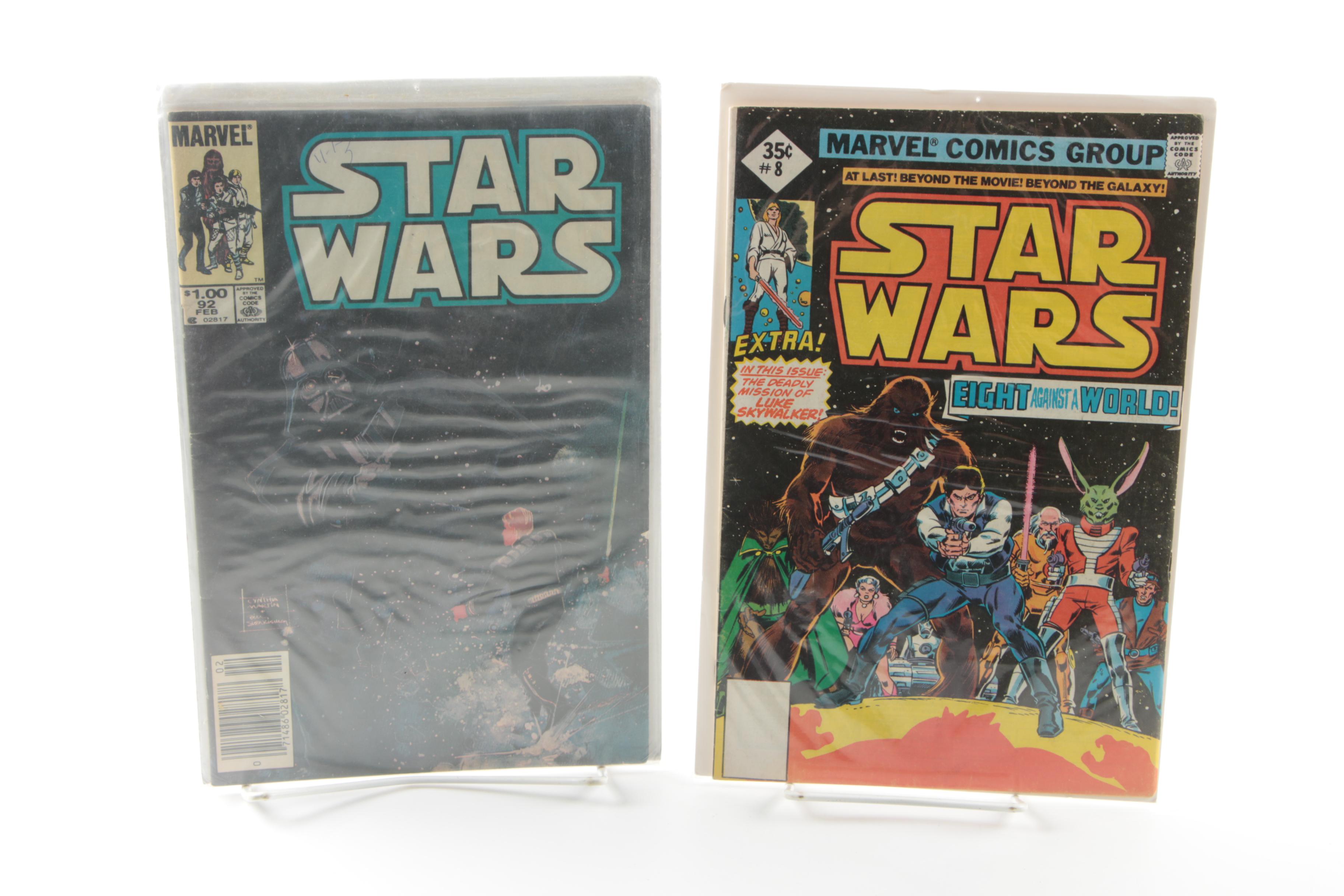 Original Marvel Series "Star Wars" Comics and Dark Horse Issue