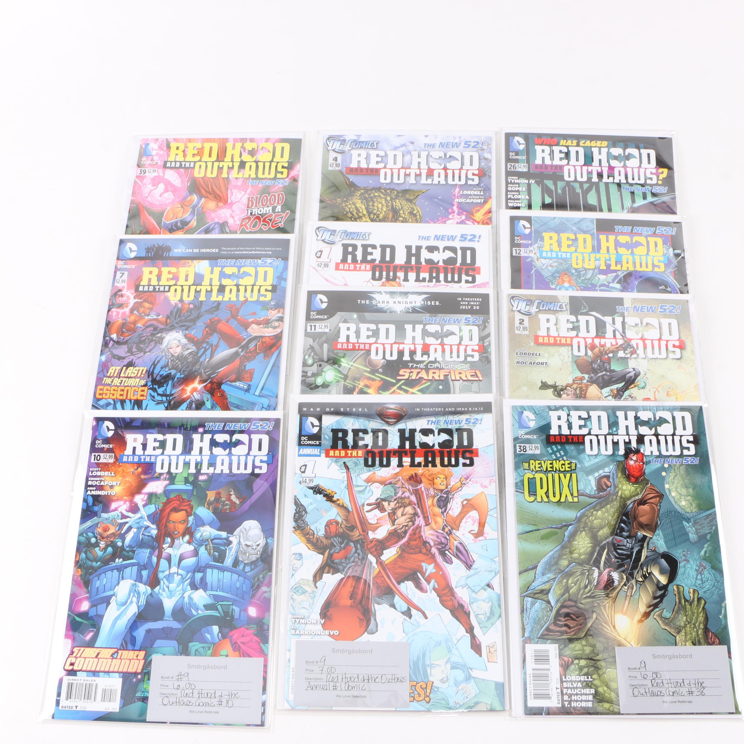 Modern Age DC "Red Hood and the Outlaws" Comic Books