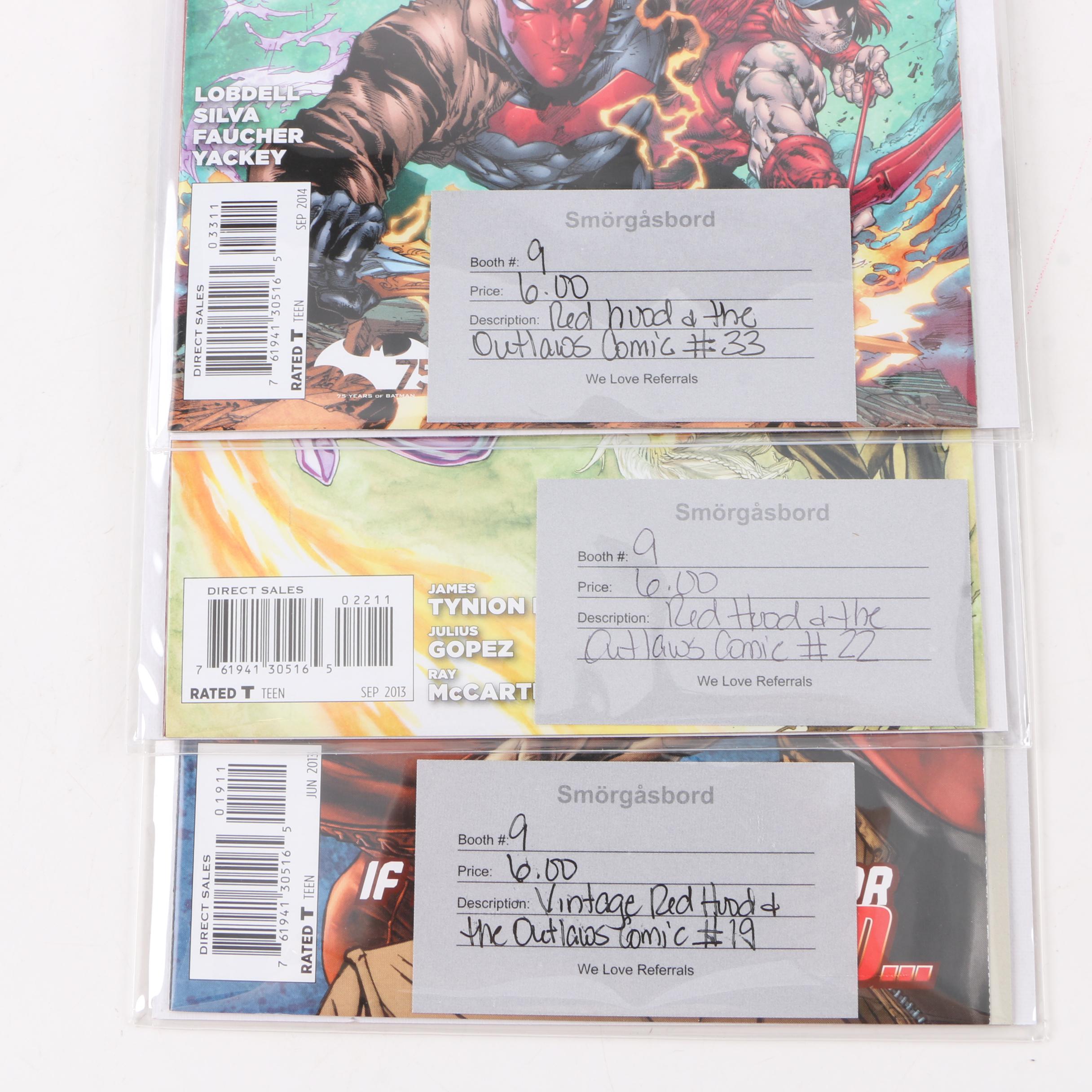 Modern Age DC "Red Hood and the Outlaws" Comic Books