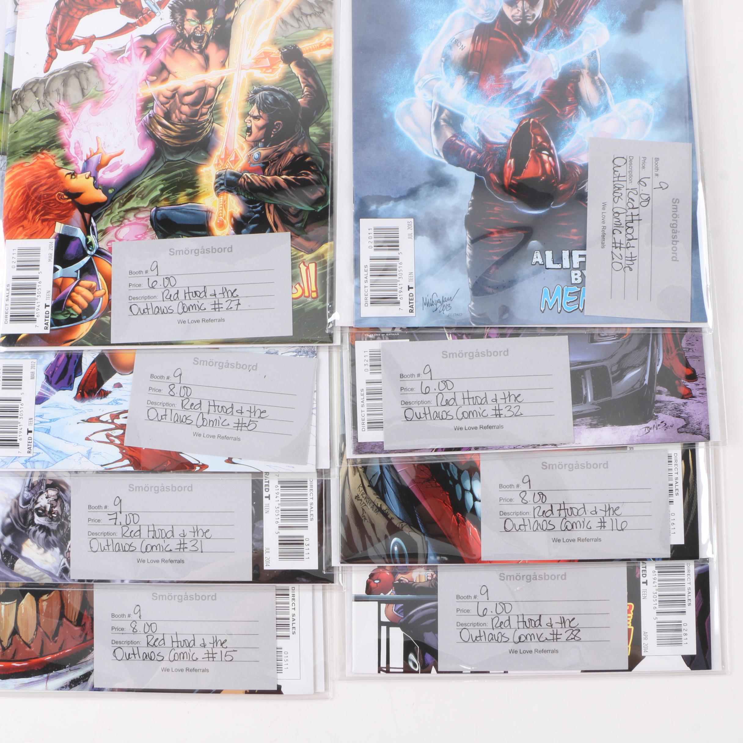 Modern Age DC "Red Hood and the Outlaws" Comic Books