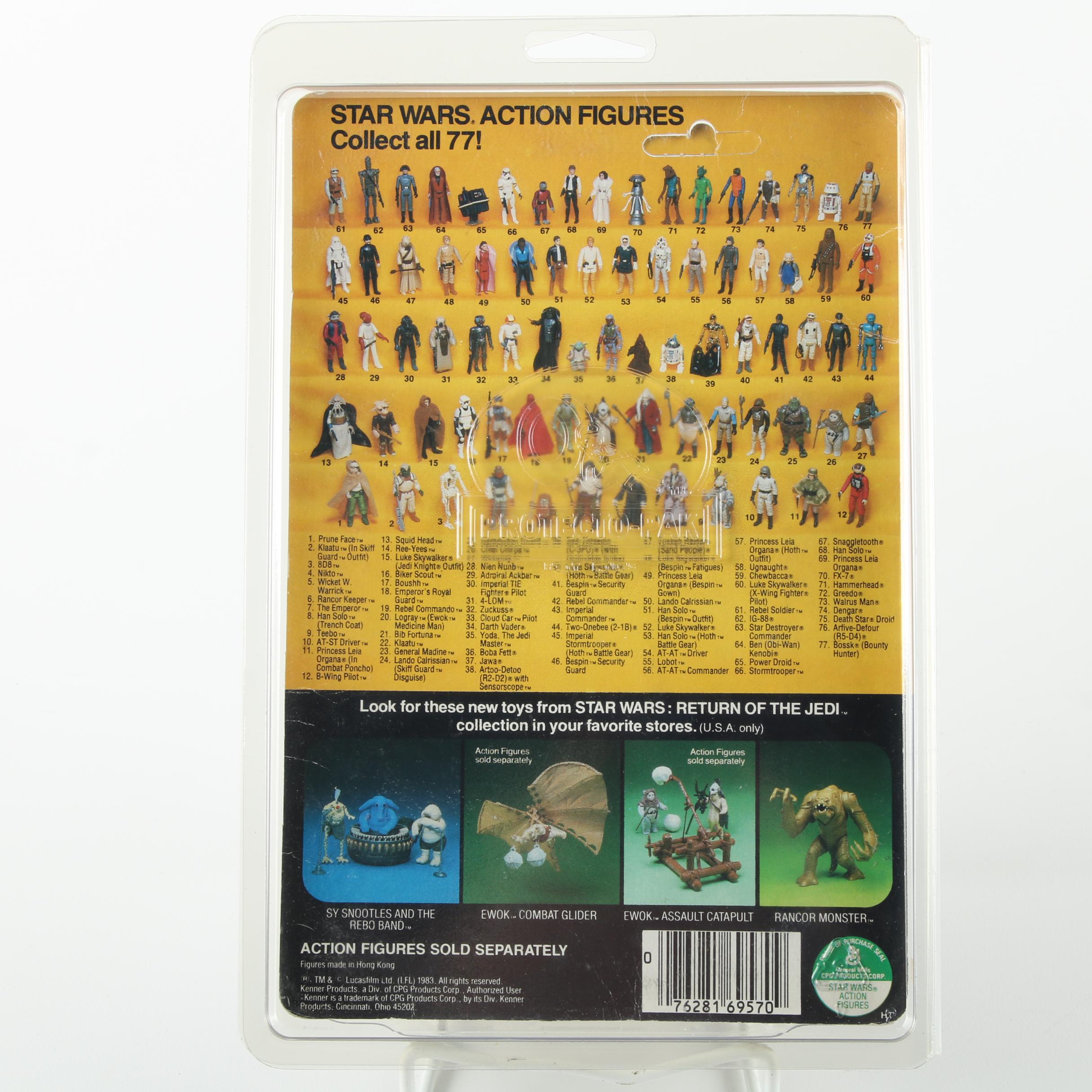 1983 Kenner Star Wars "Return of the Jedi" Biker Scout Action Figure