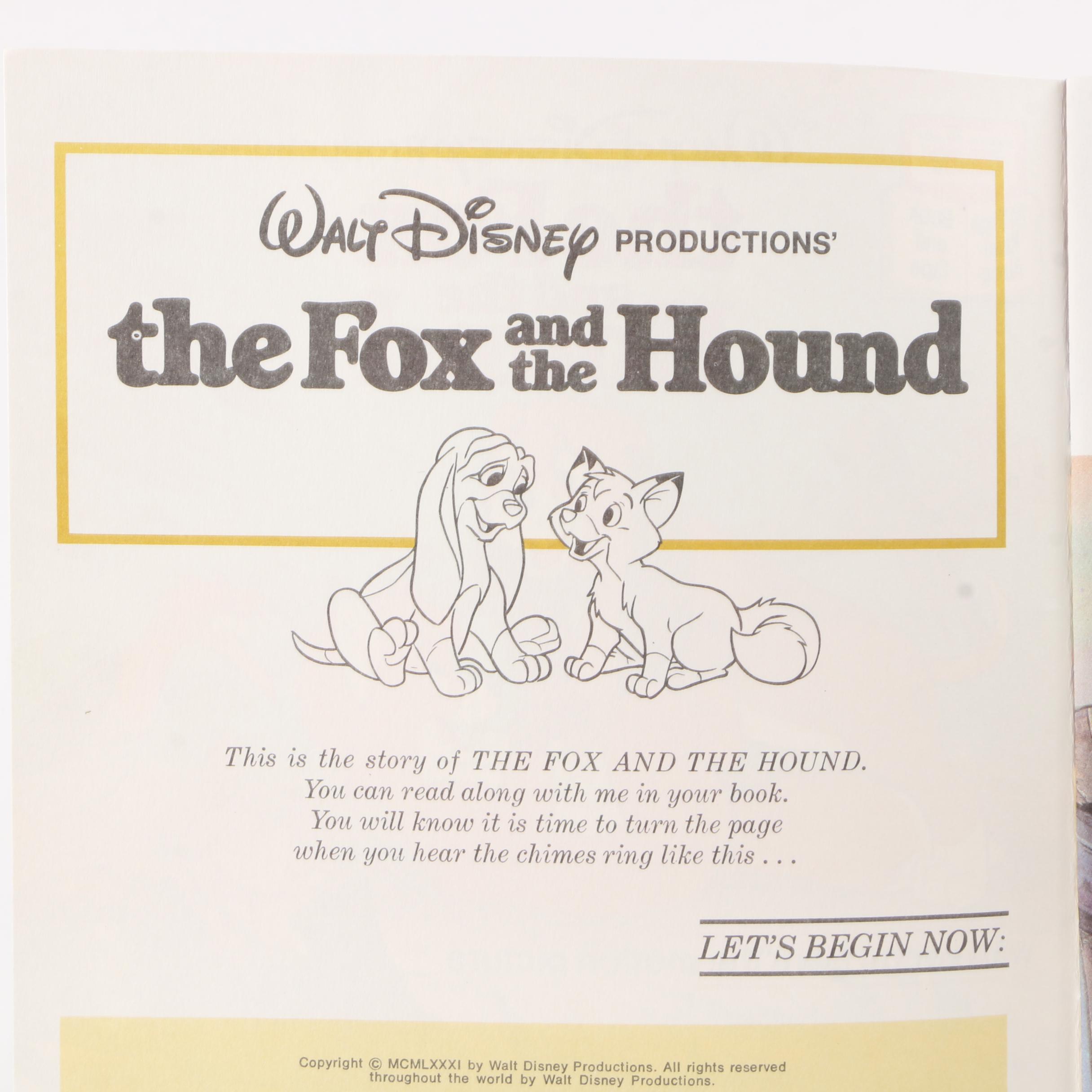 Walt Disney's Donald Duck Figurine, Mickey Mouse Film and Children's Books