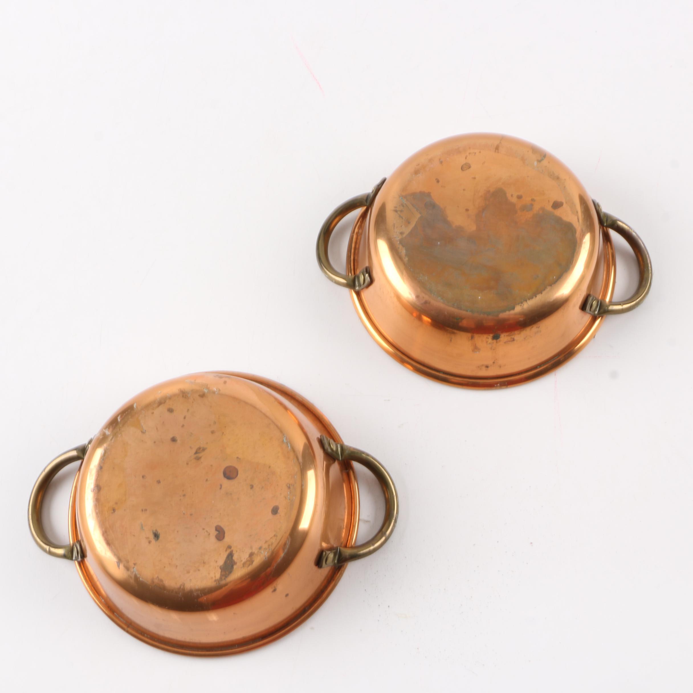 Vintage Copper Serveware