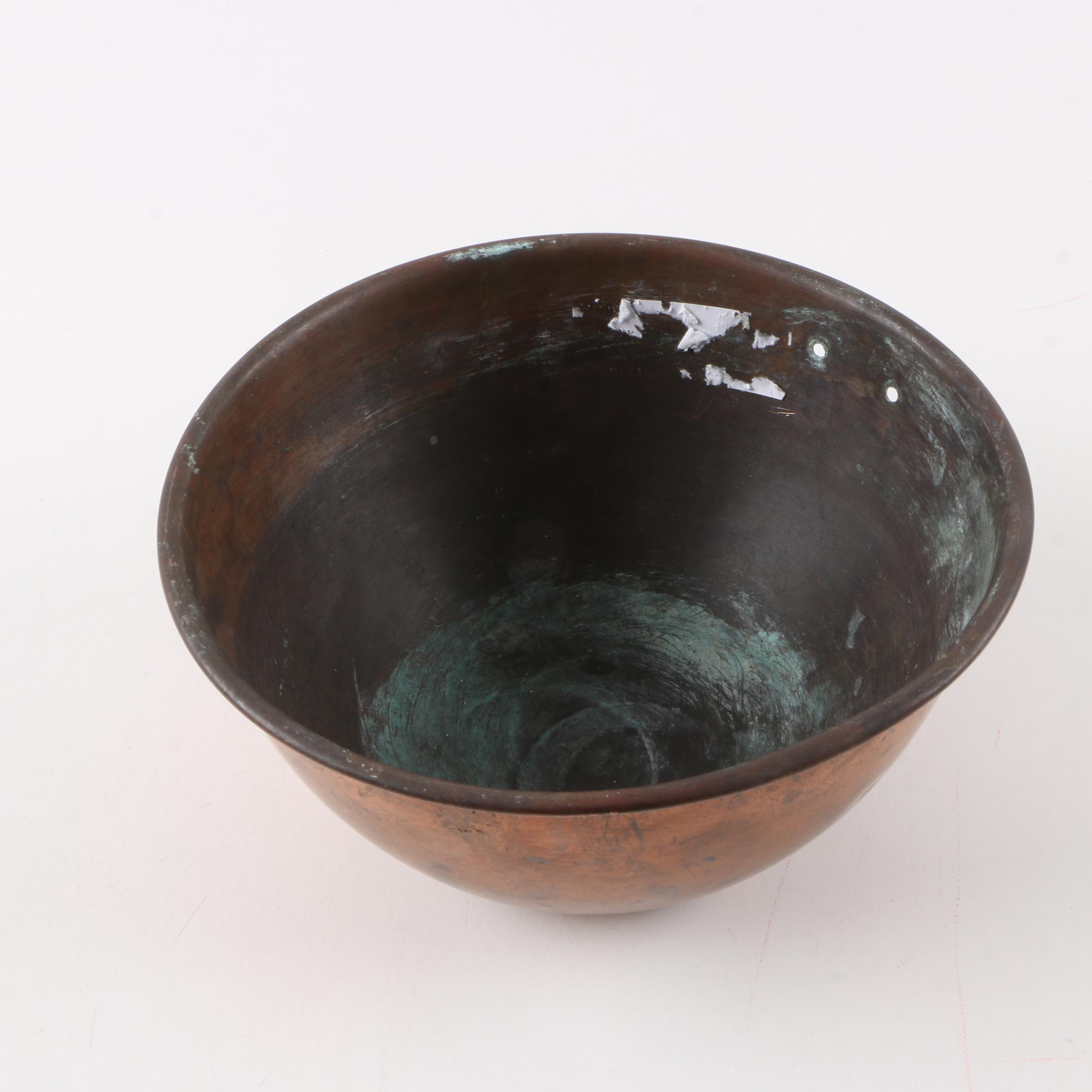 Vintage Copper Serveware