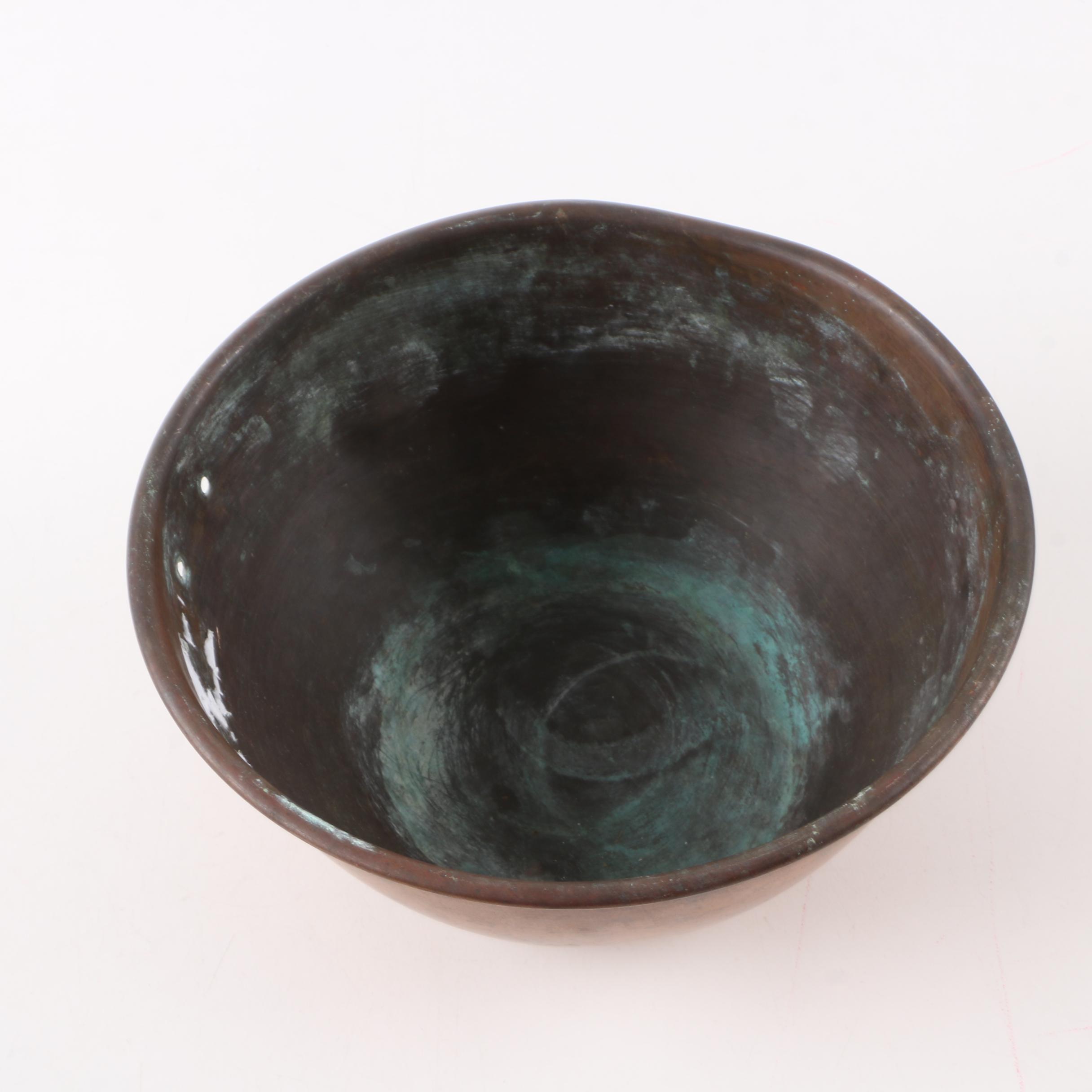 Vintage Copper Serveware