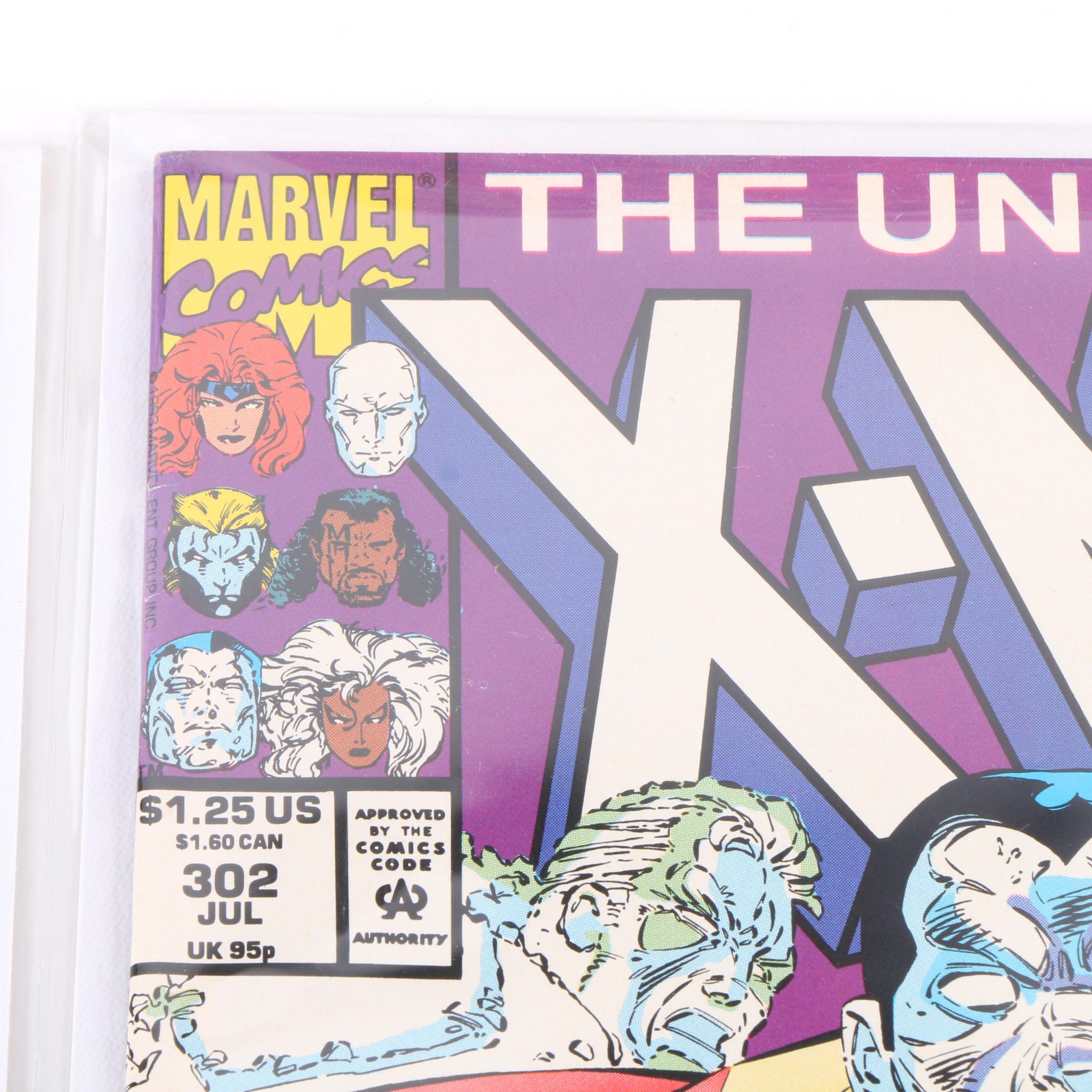Modern Age Marvel Comic Books Including "X-Men" and "Excalibur"