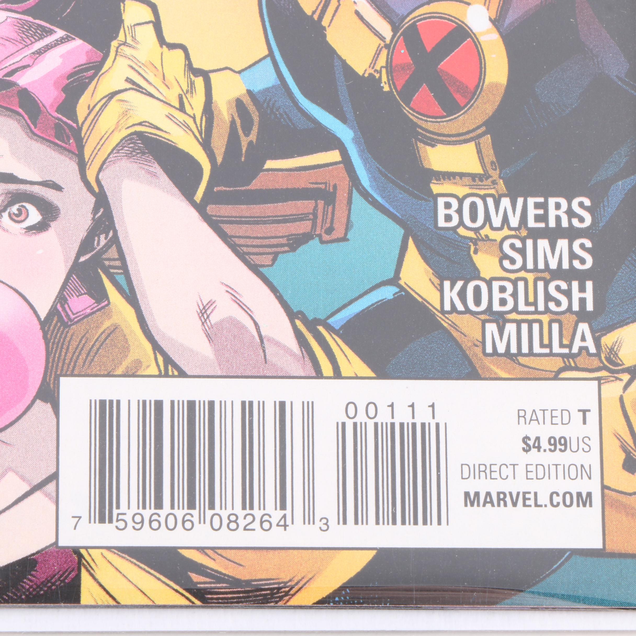 Modern Age Marvel Comic Books Including "X-Men" and "Excalibur"