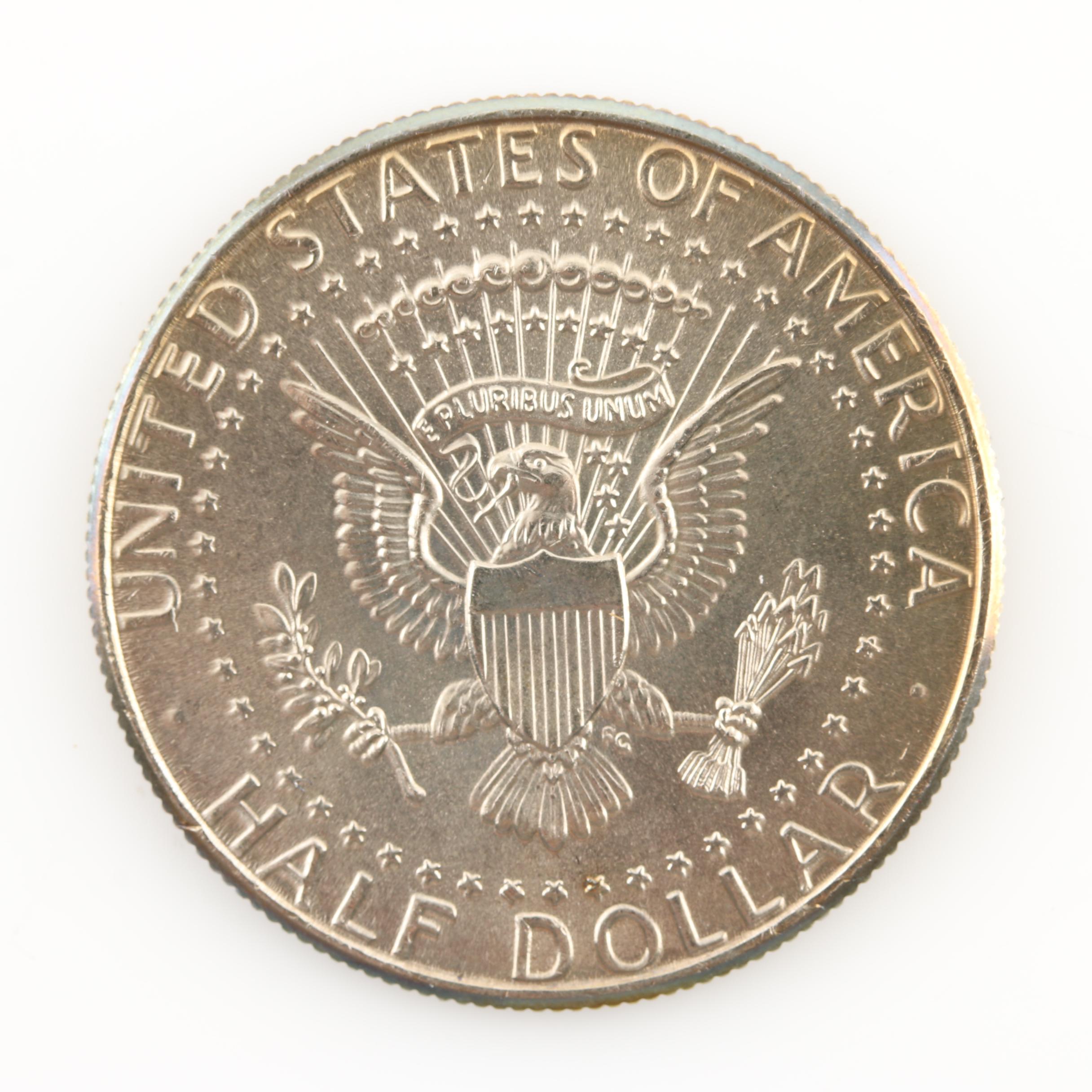 Dansco Album of Eighty-Eight Kennedy Half Dollars from 1964 to 2014