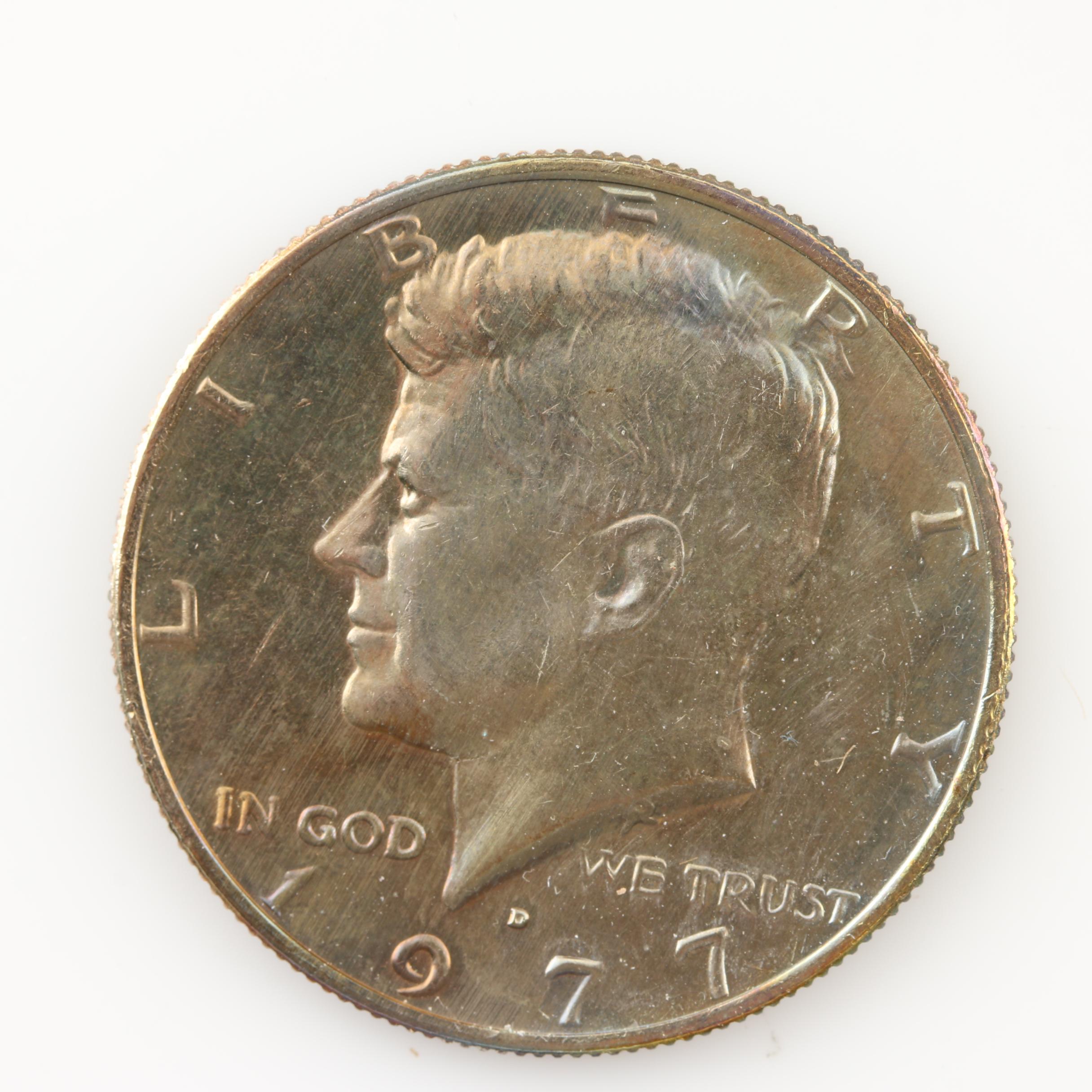 Dansco Album of Eighty-Eight Kennedy Half Dollars from 1964 to 2014