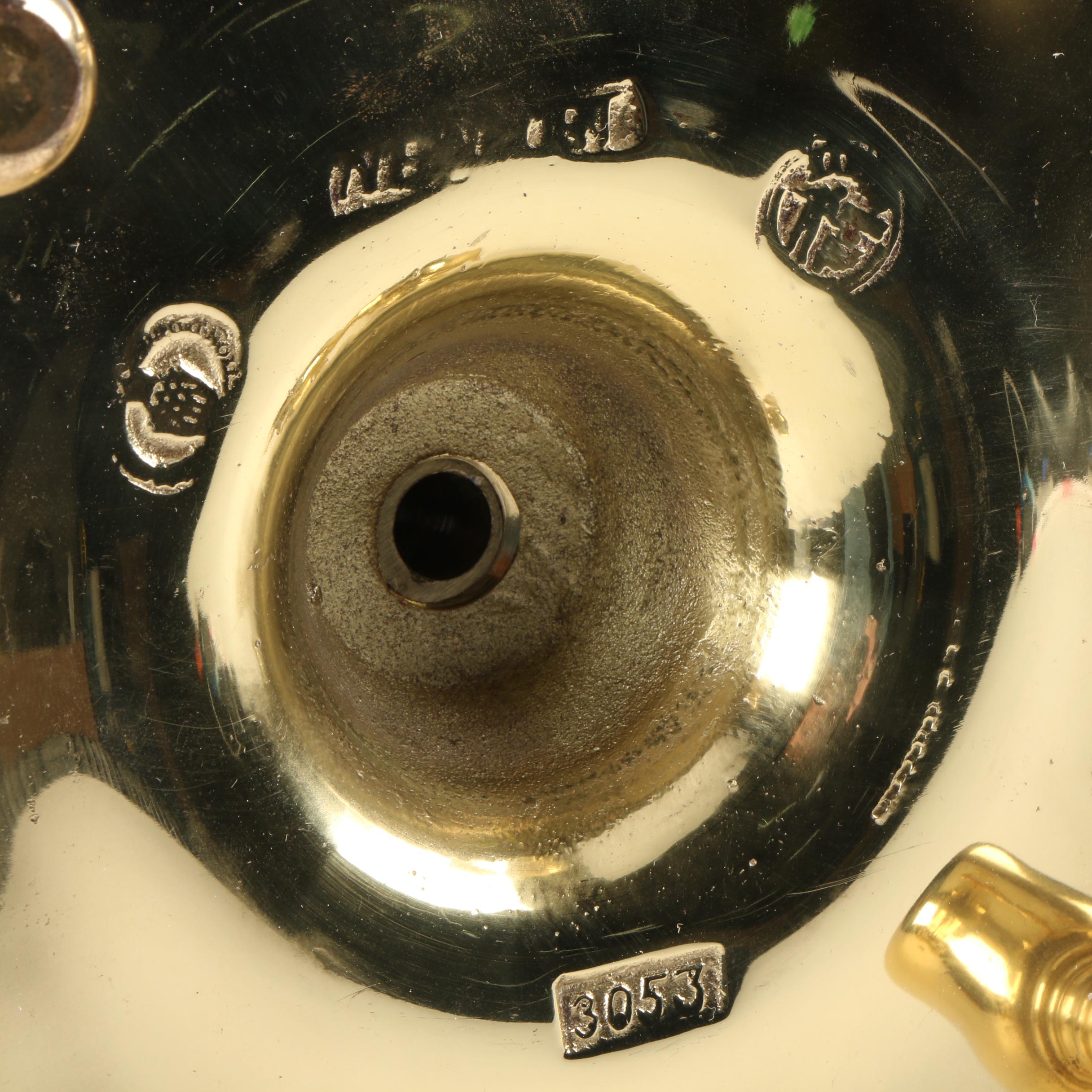 Brass Footed Candlesticks