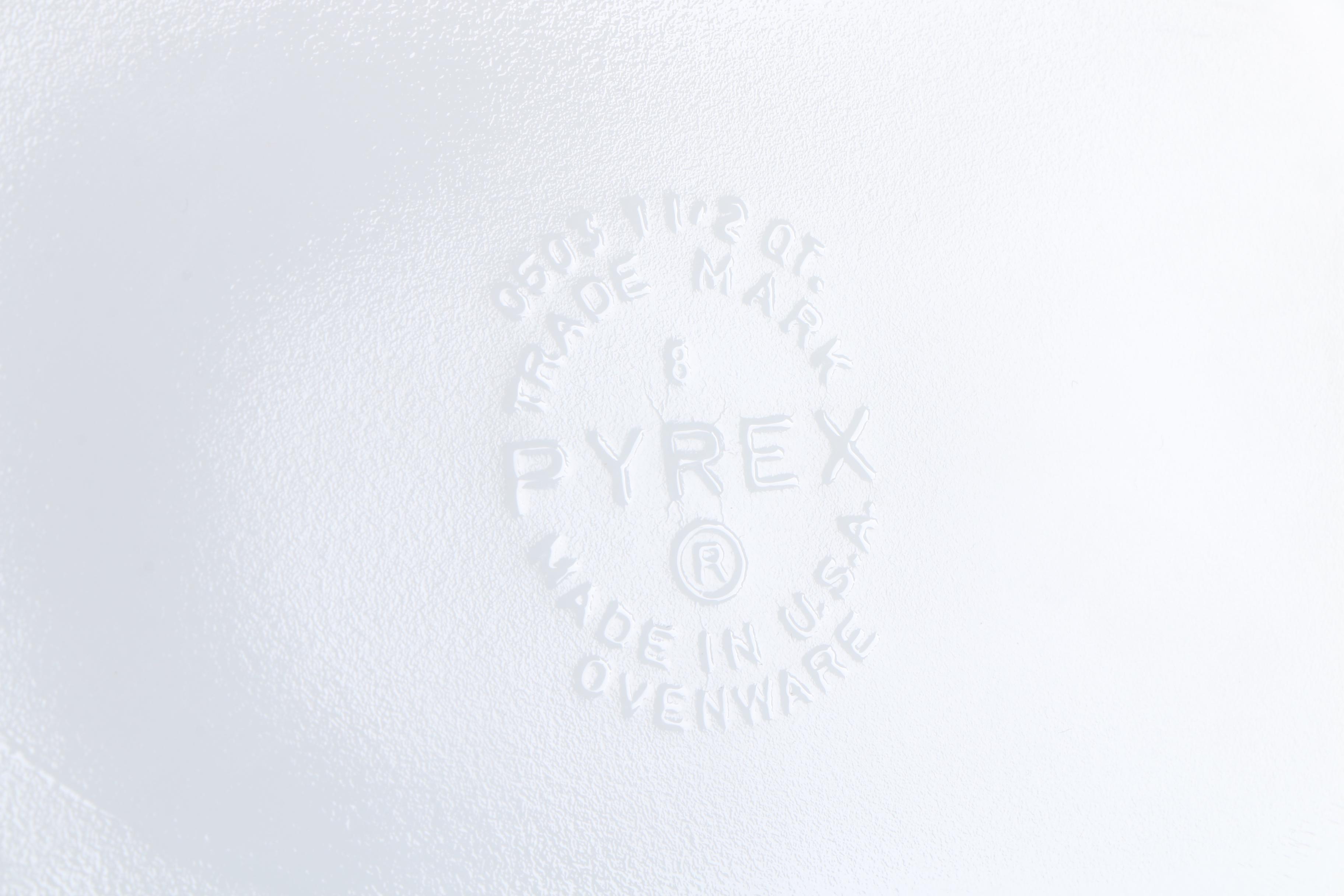 Pyrex "Horizon Blue" Refrigerator Dish and Casserole Dish, Circa 1969-1972