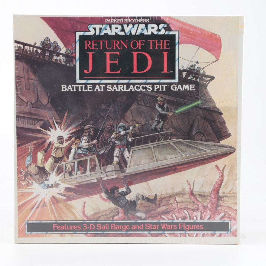 1989 Parker Brothers Star Wars "Battle at Sarlacc's Pit" Board Game