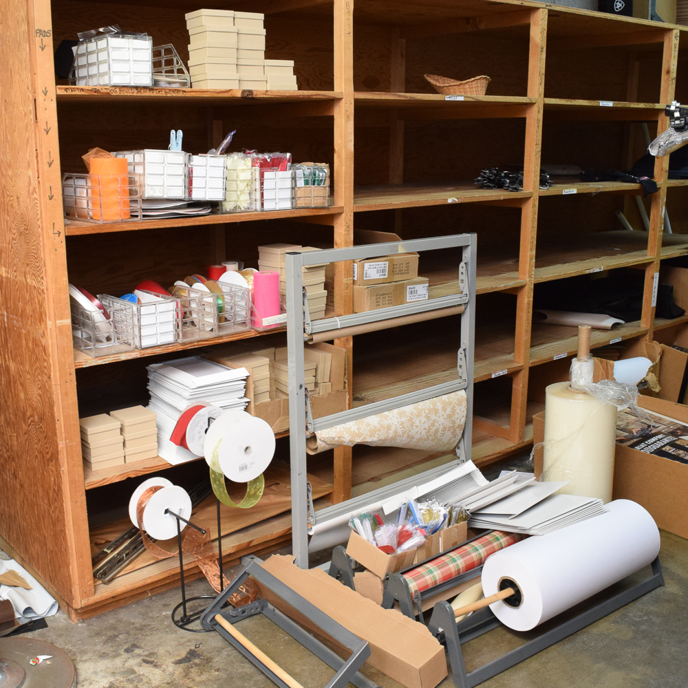 Wrapping Paper Dispensers, Ribbon, Wrapping, and Stands