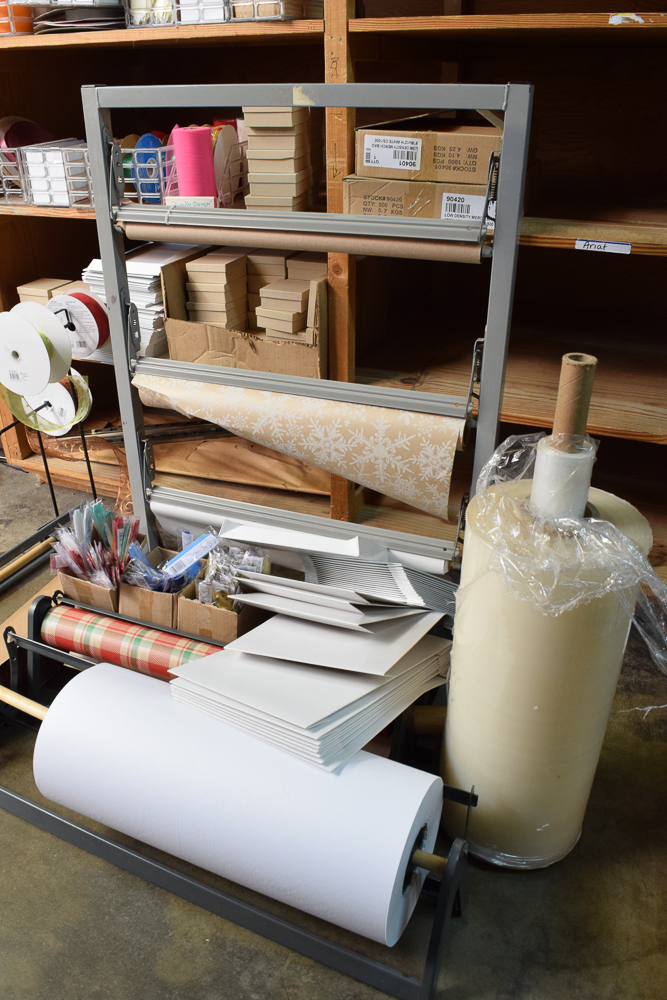 Wrapping Paper Dispensers, Ribbon, Wrapping, and Stands