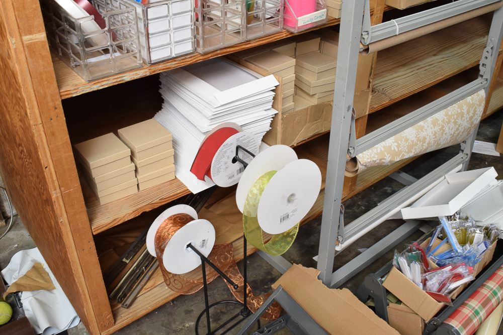 Wrapping Paper Dispensers, Ribbon, Wrapping, and Stands