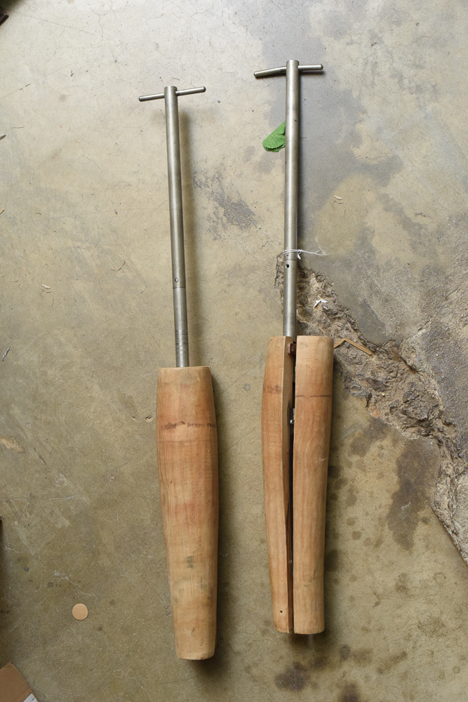 Vintage Wooden Equestrian Boot Stretchers