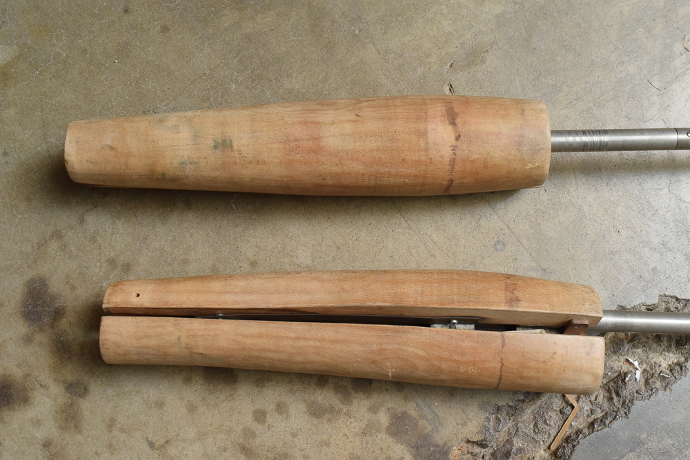 Vintage Wooden Equestrian Boot Stretchers