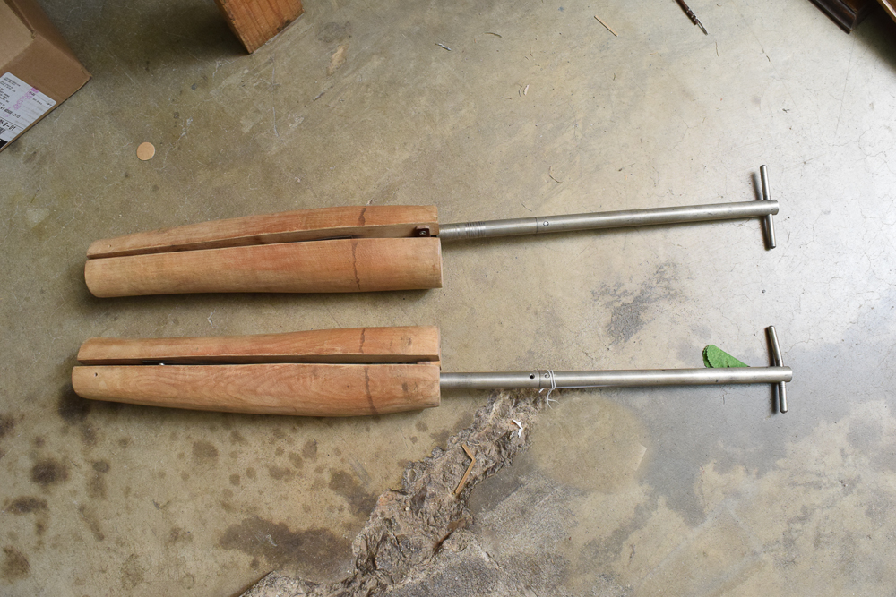 Vintage Wooden Equestrian Boot Stretchers