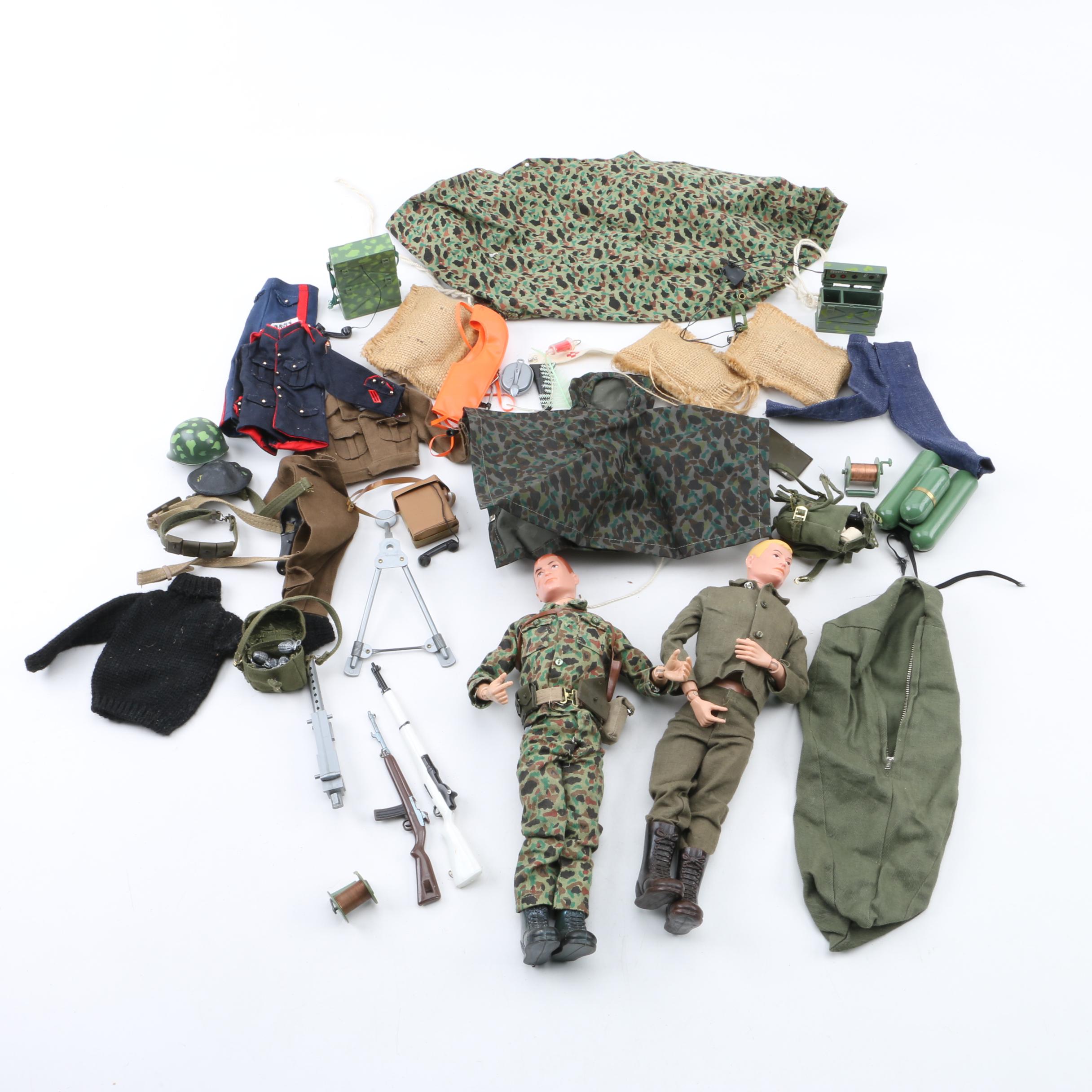 G. I. Joe Action Figures with Accessories