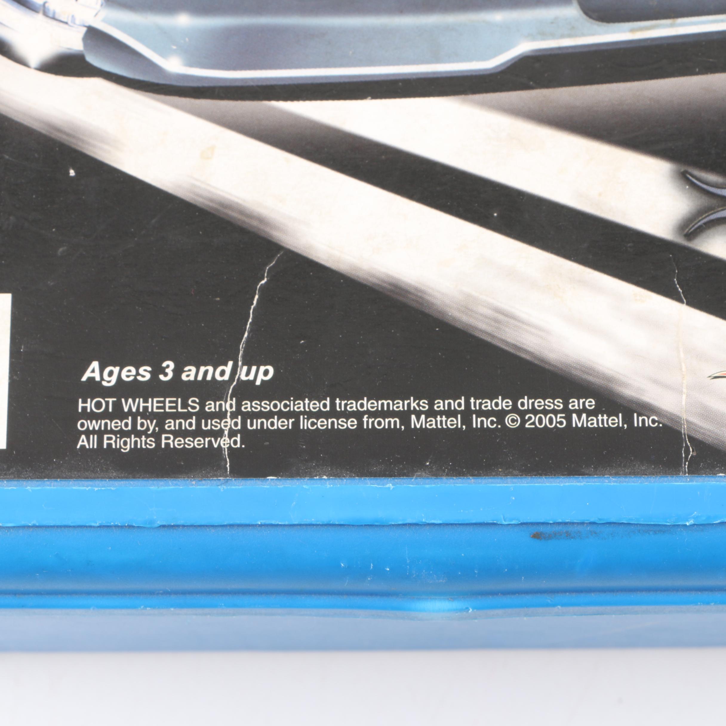 Die-Cast Car Collection with Hot Wheels Carrying Case