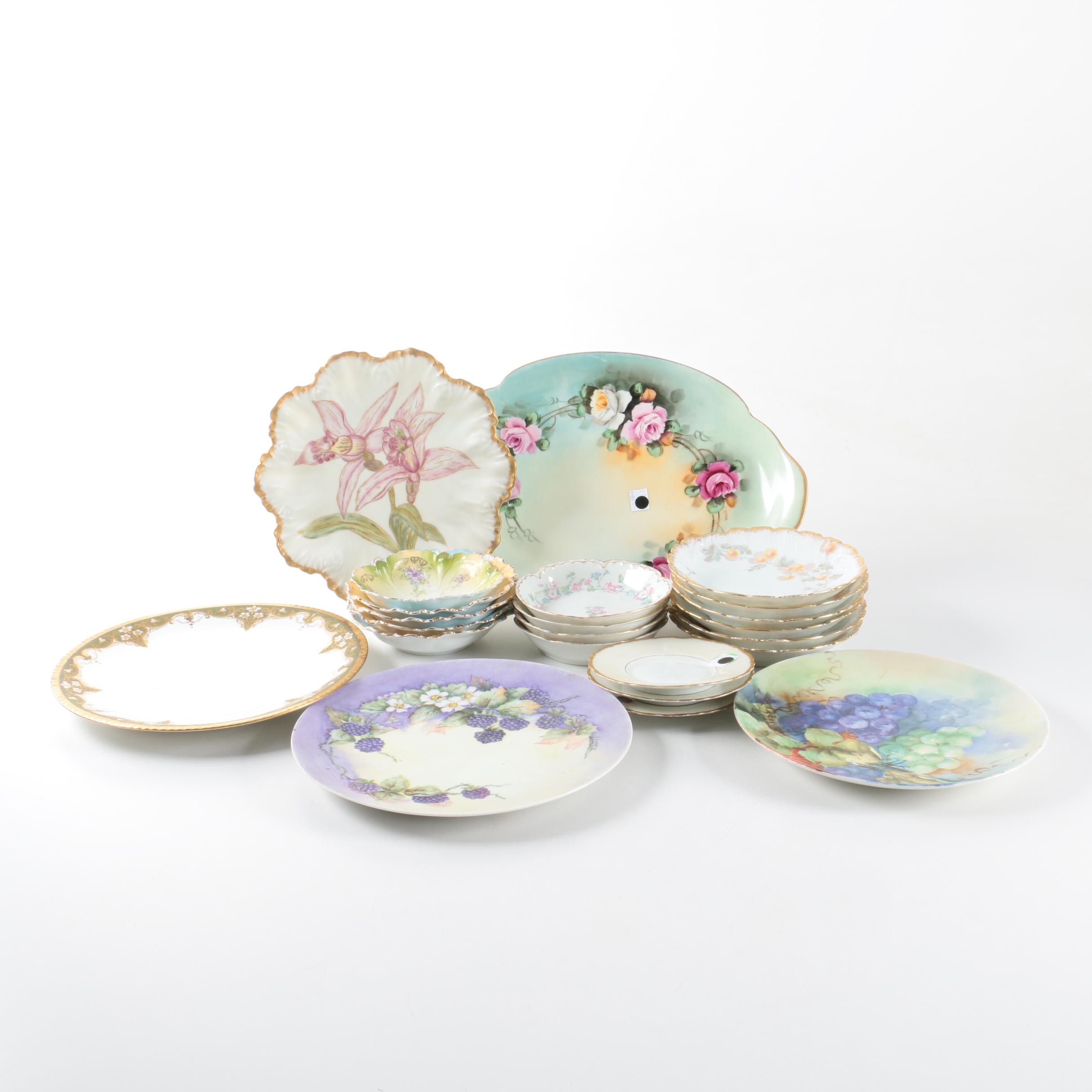 Vintage Tableware Including Elite, Haviland Limoges and Marshall Field & Co.