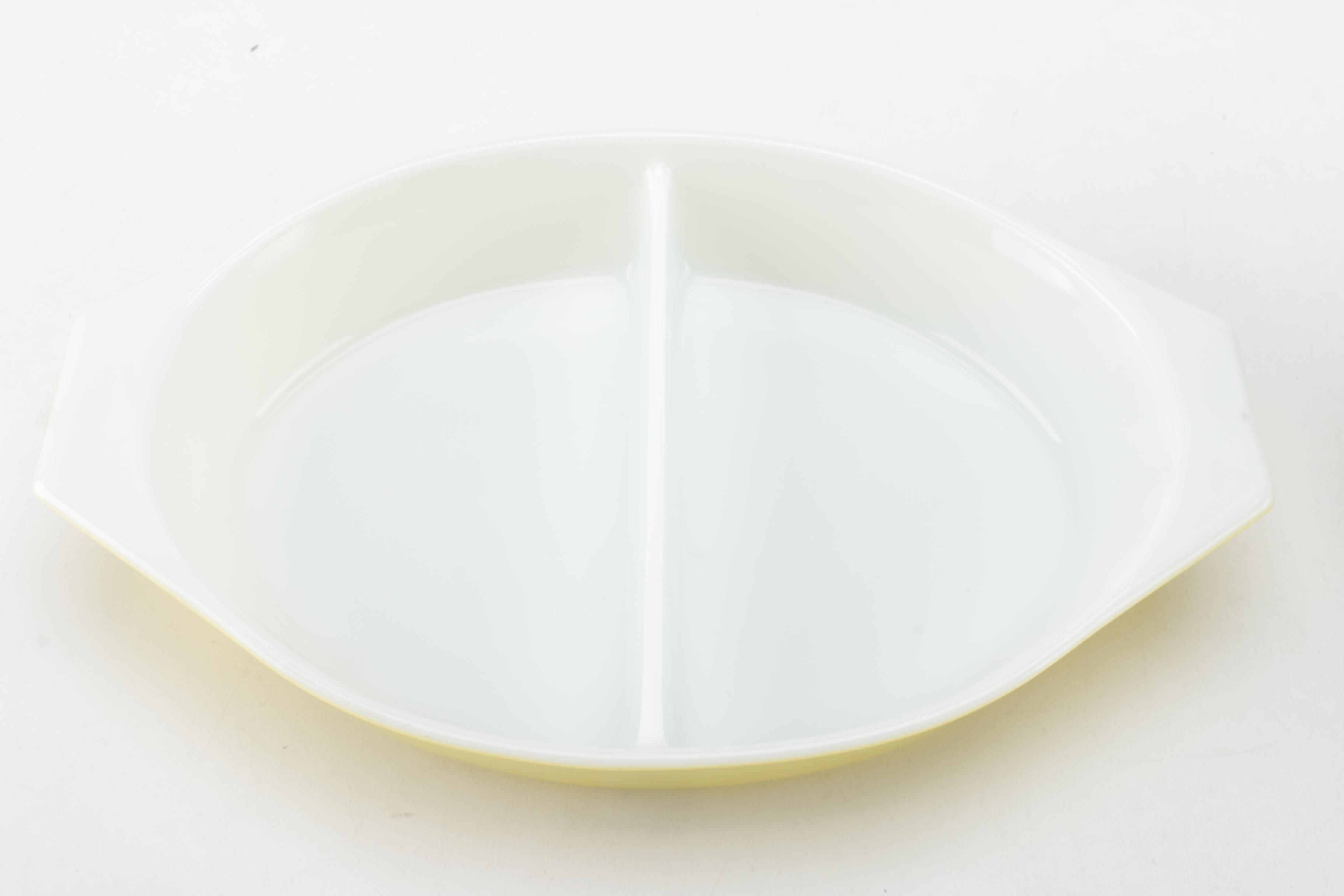 Pyrex "Verdé" Avocado Casserole Dishes, Circa 1967-1972