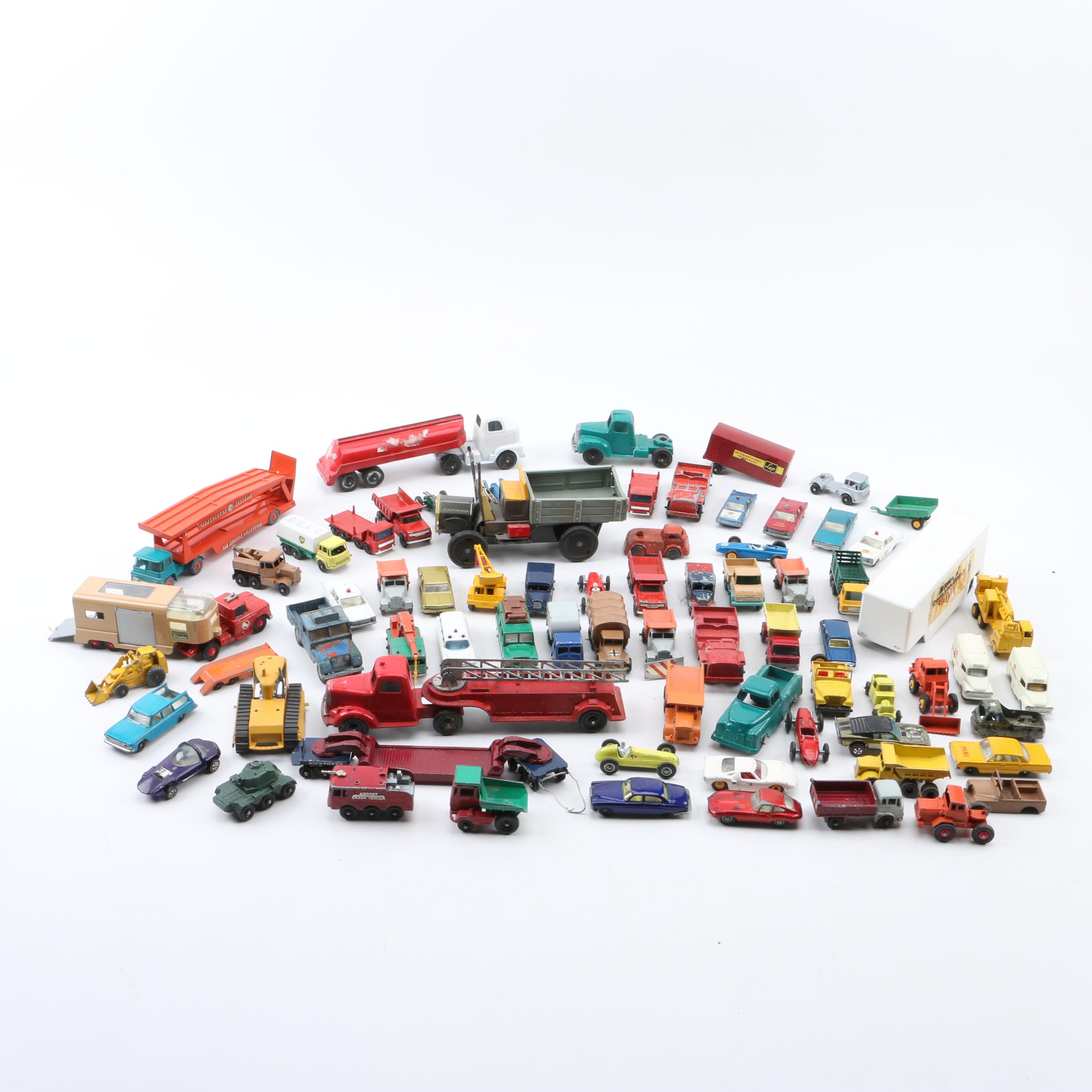 Die-Cast Miniature Scale Die-Cast Cars and Trucks