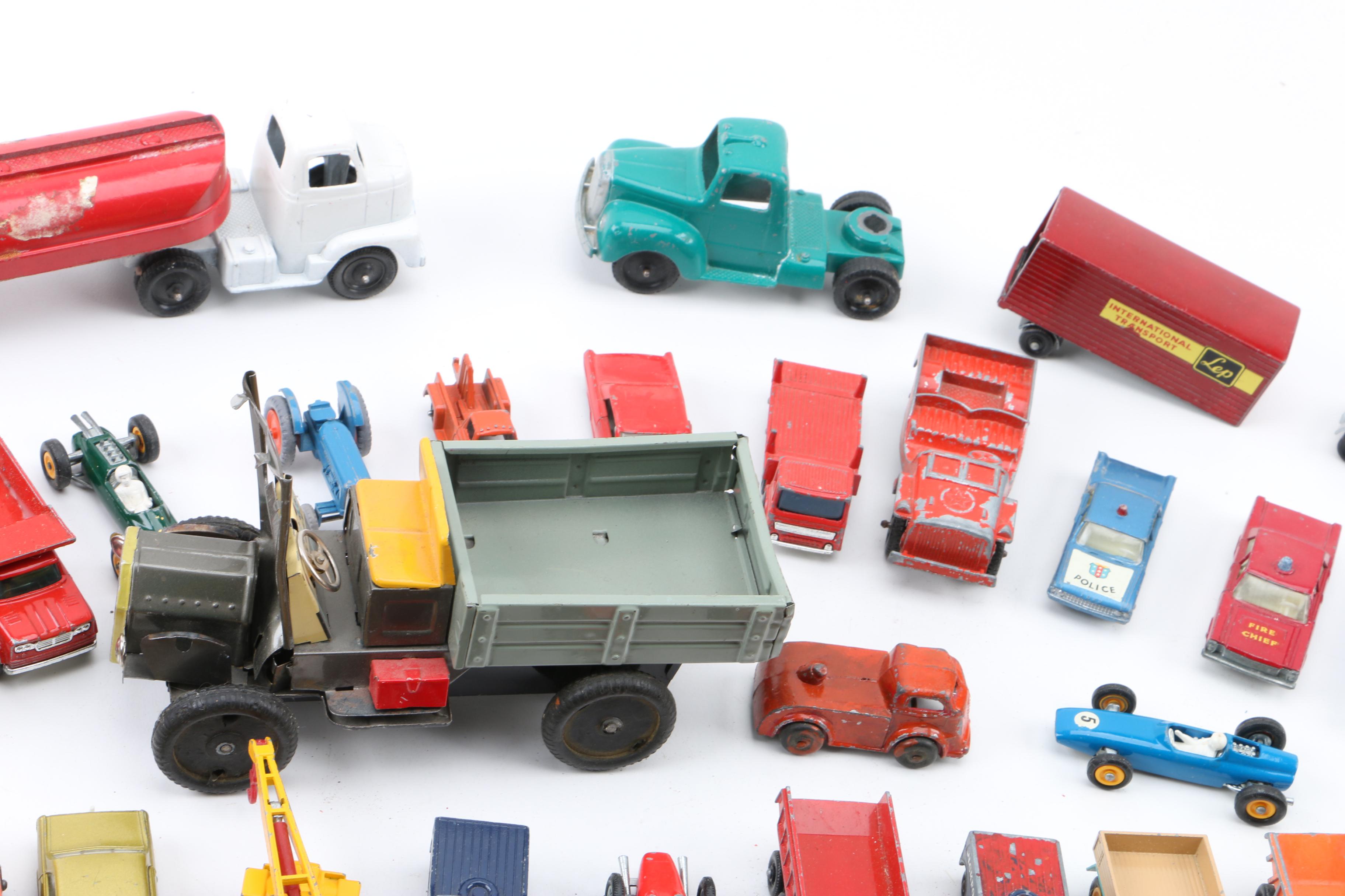 Die-Cast Miniature Scale Die-Cast Cars and Trucks