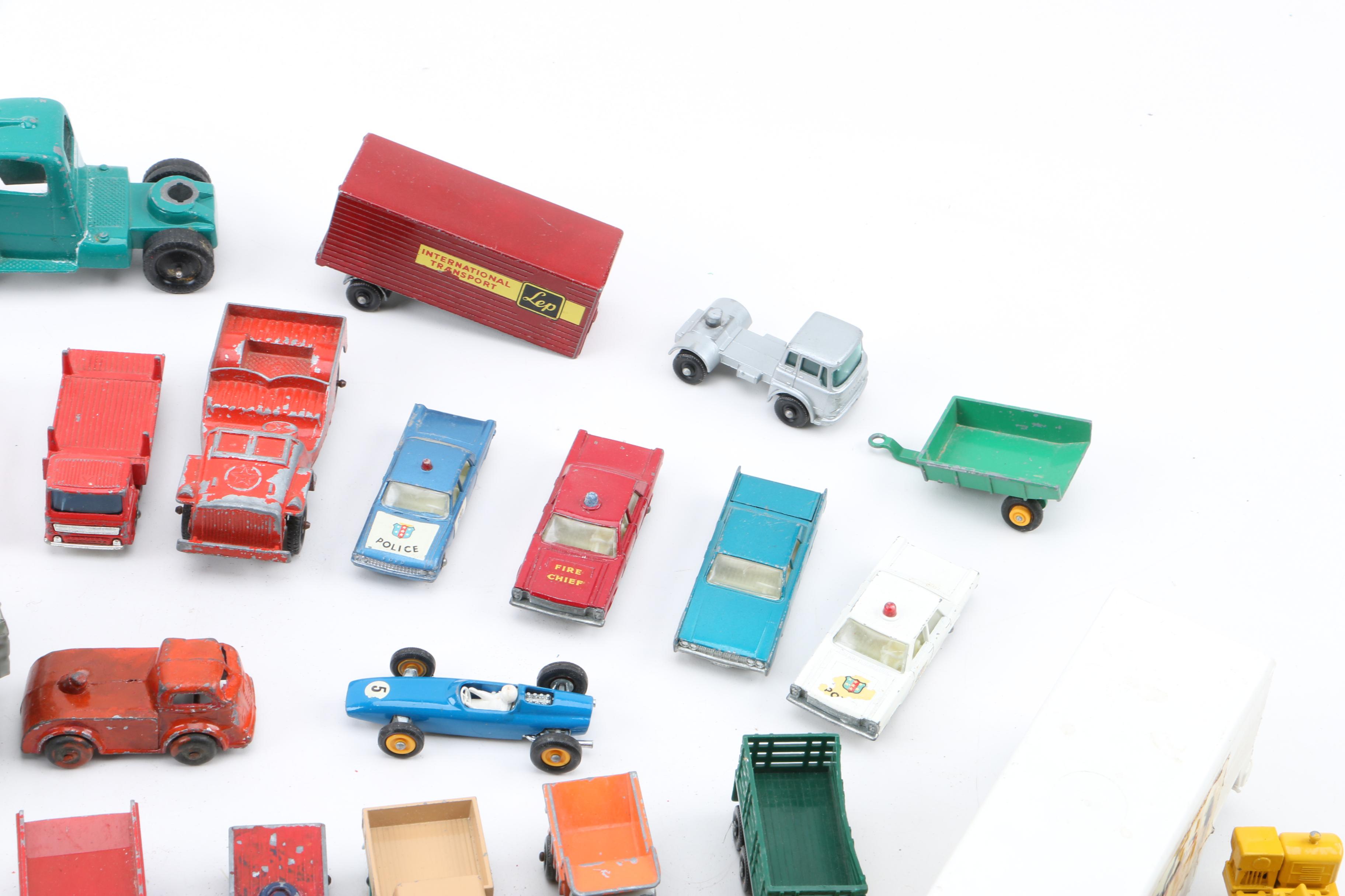 Die-Cast Miniature Scale Die-Cast Cars and Trucks