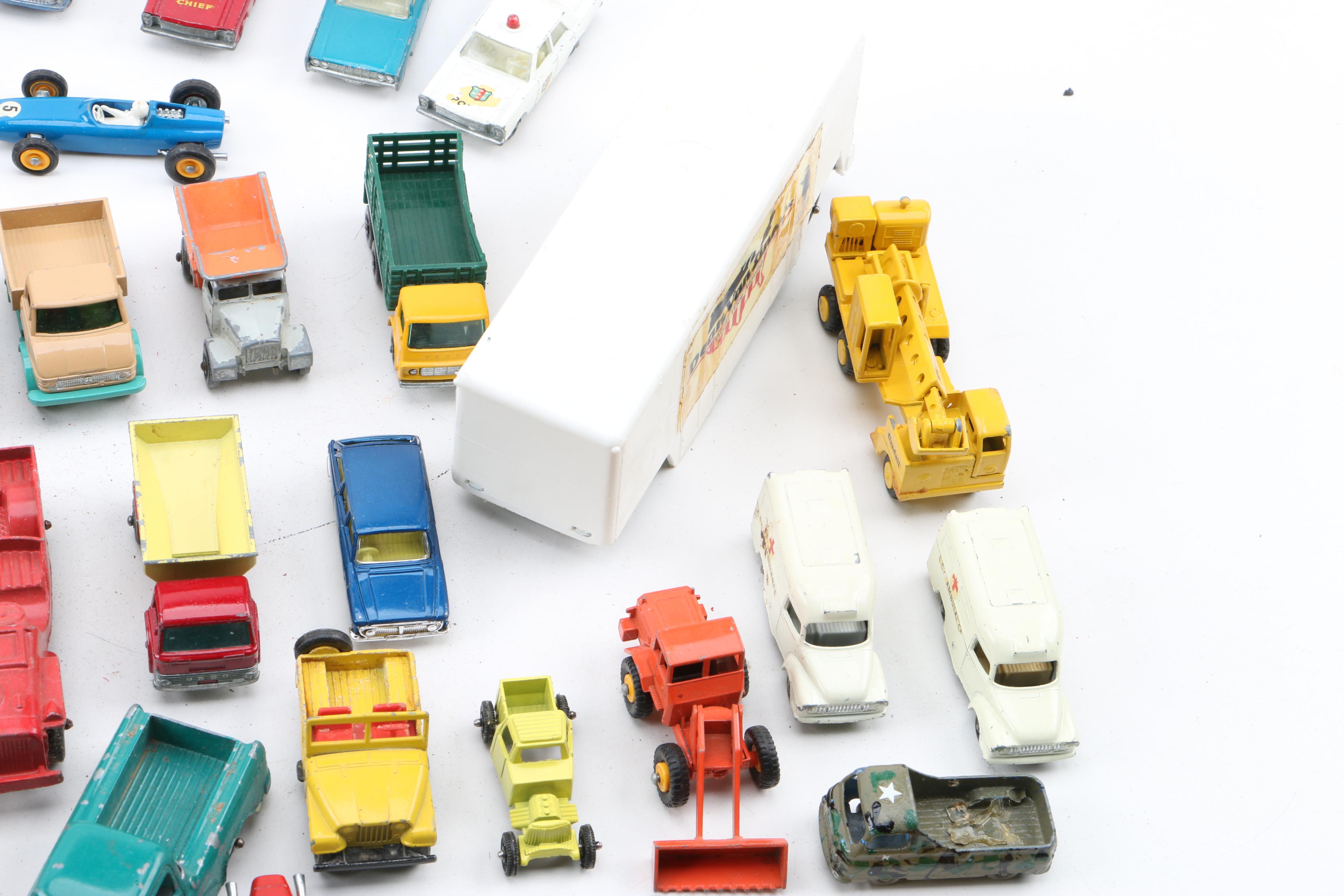 Die-Cast Miniature Scale Die-Cast Cars and Trucks