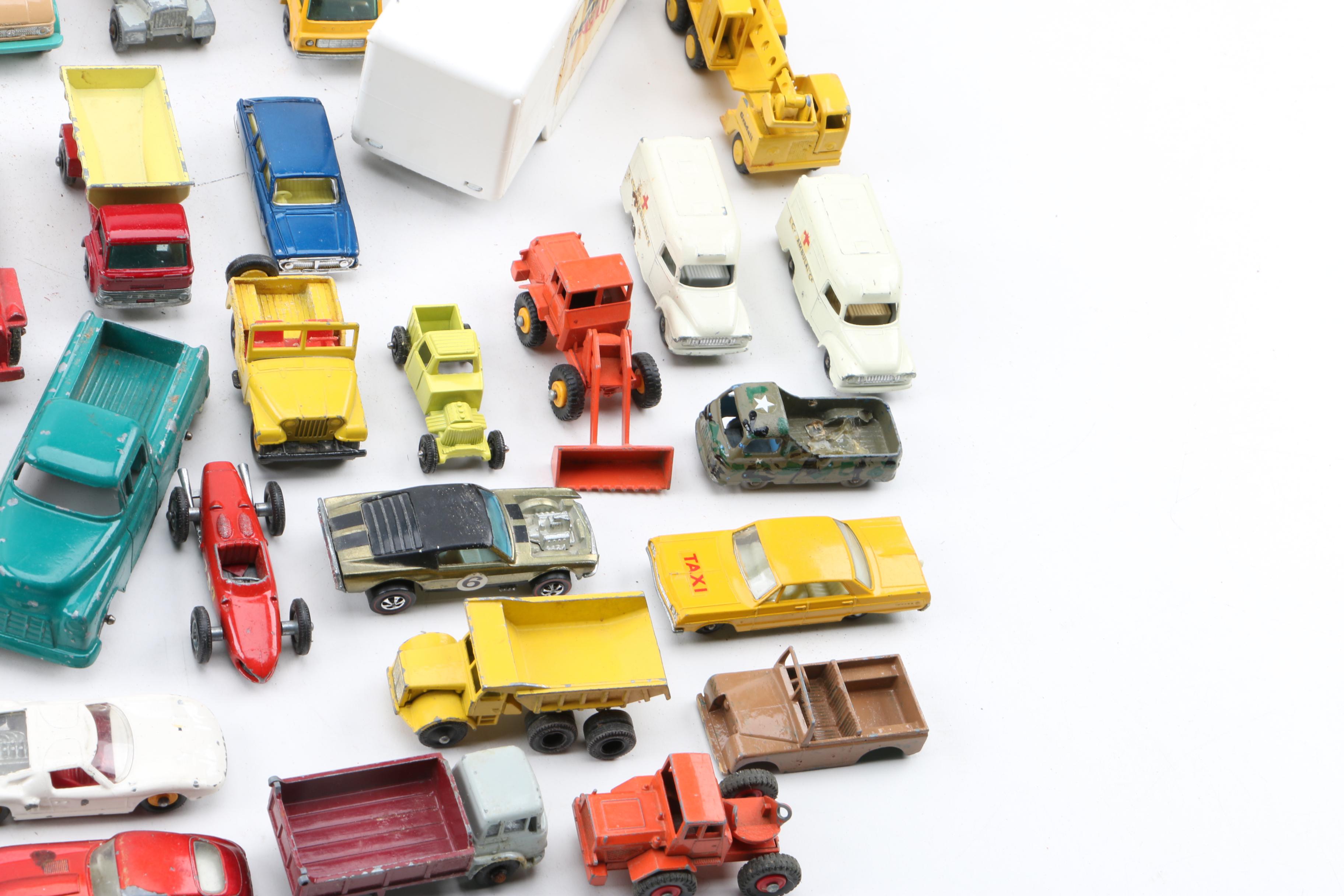 Die-Cast Miniature Scale Die-Cast Cars and Trucks