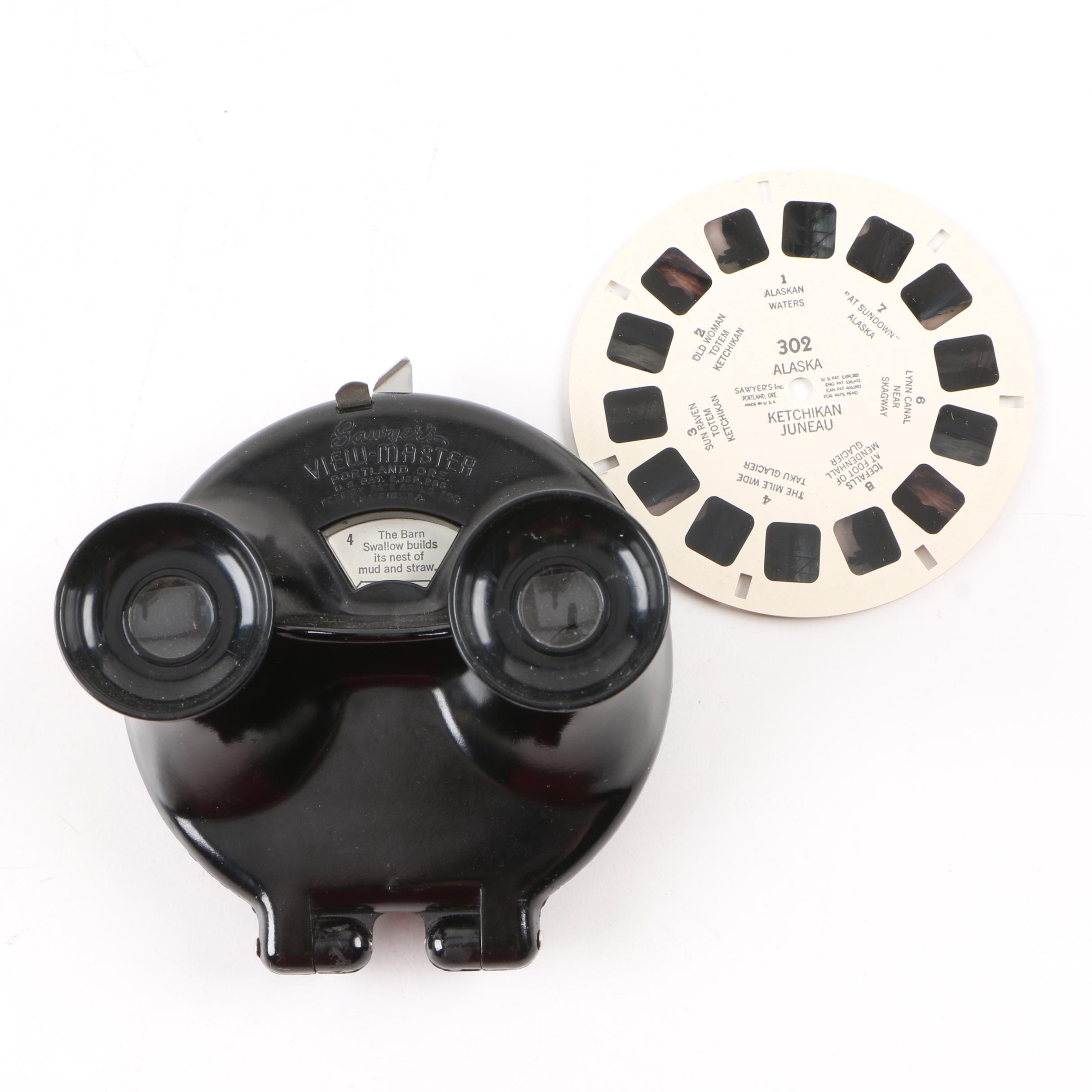 Vintage Sawyer's View-Master and Reels