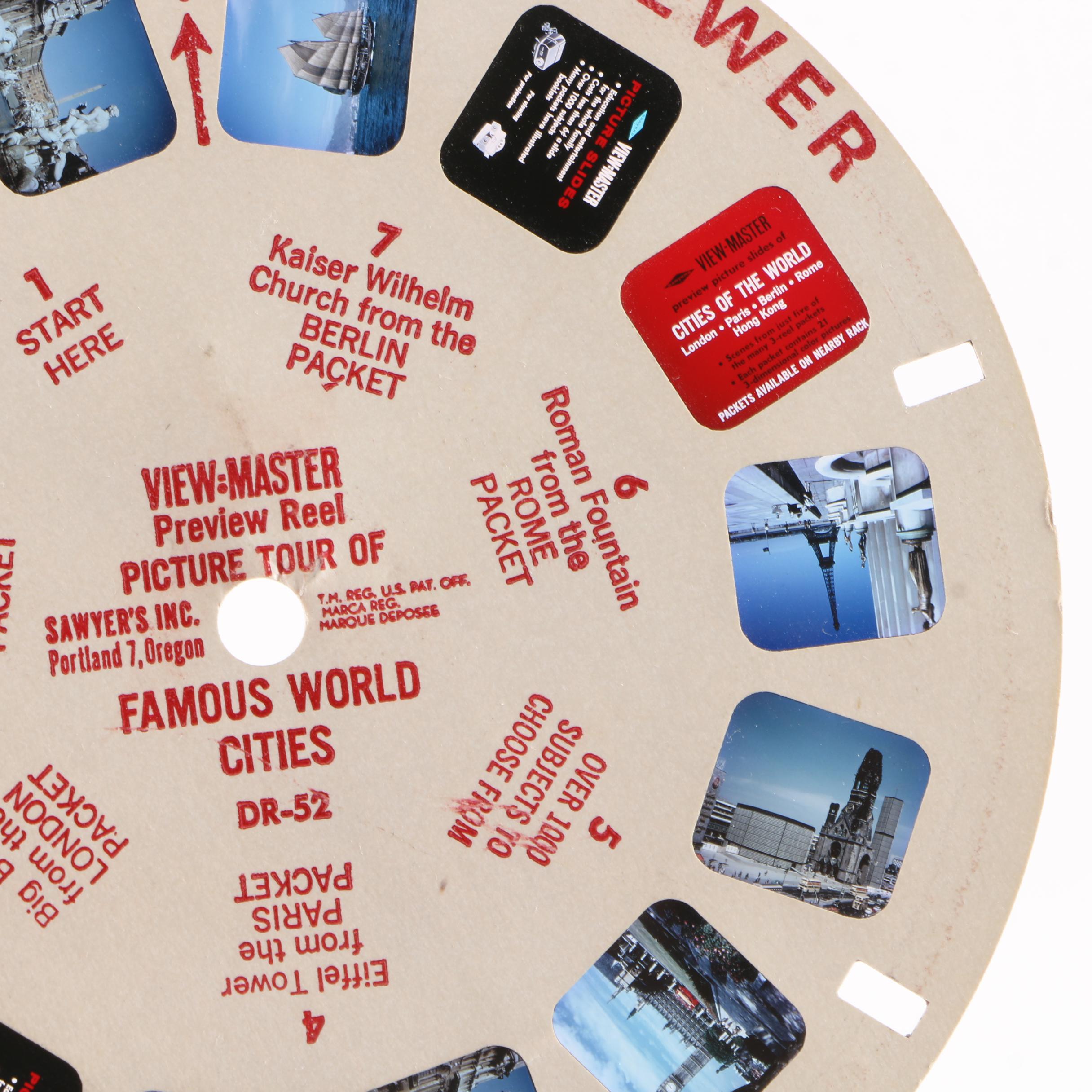 Vintage Sawyer's View-Master and Reels