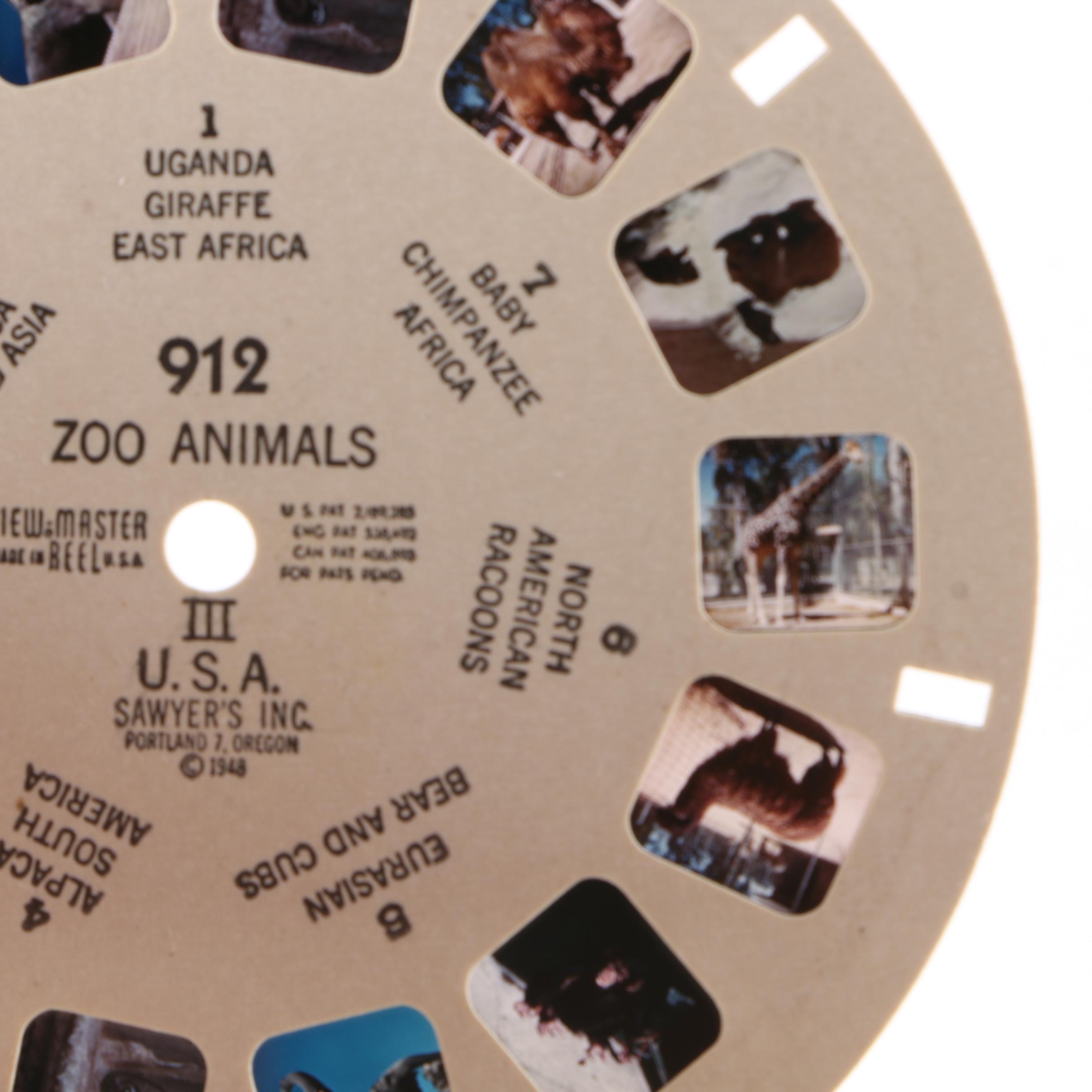 Vintage Sawyer's View-Master and Reels