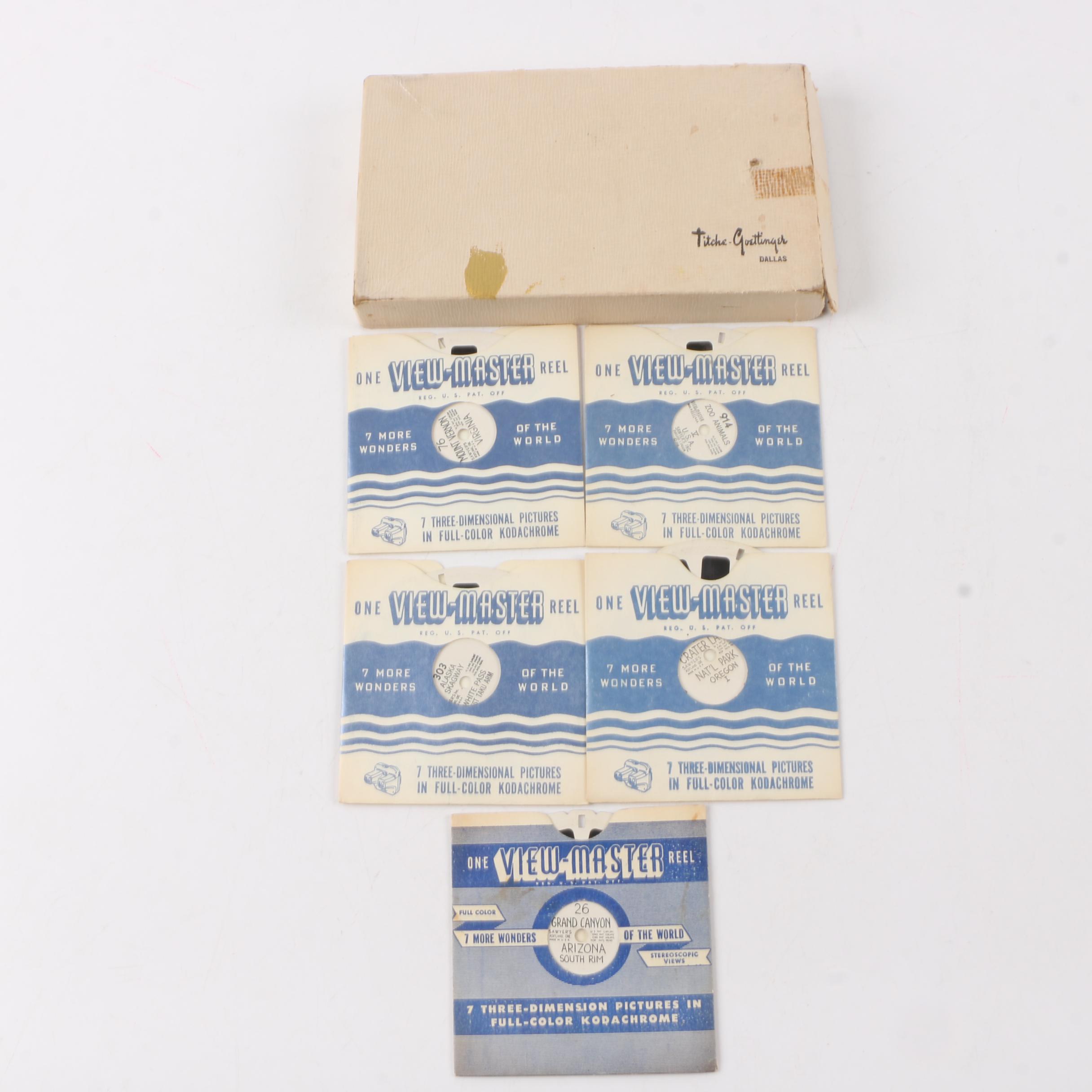 Vintage Sawyer's View-Master and Reels