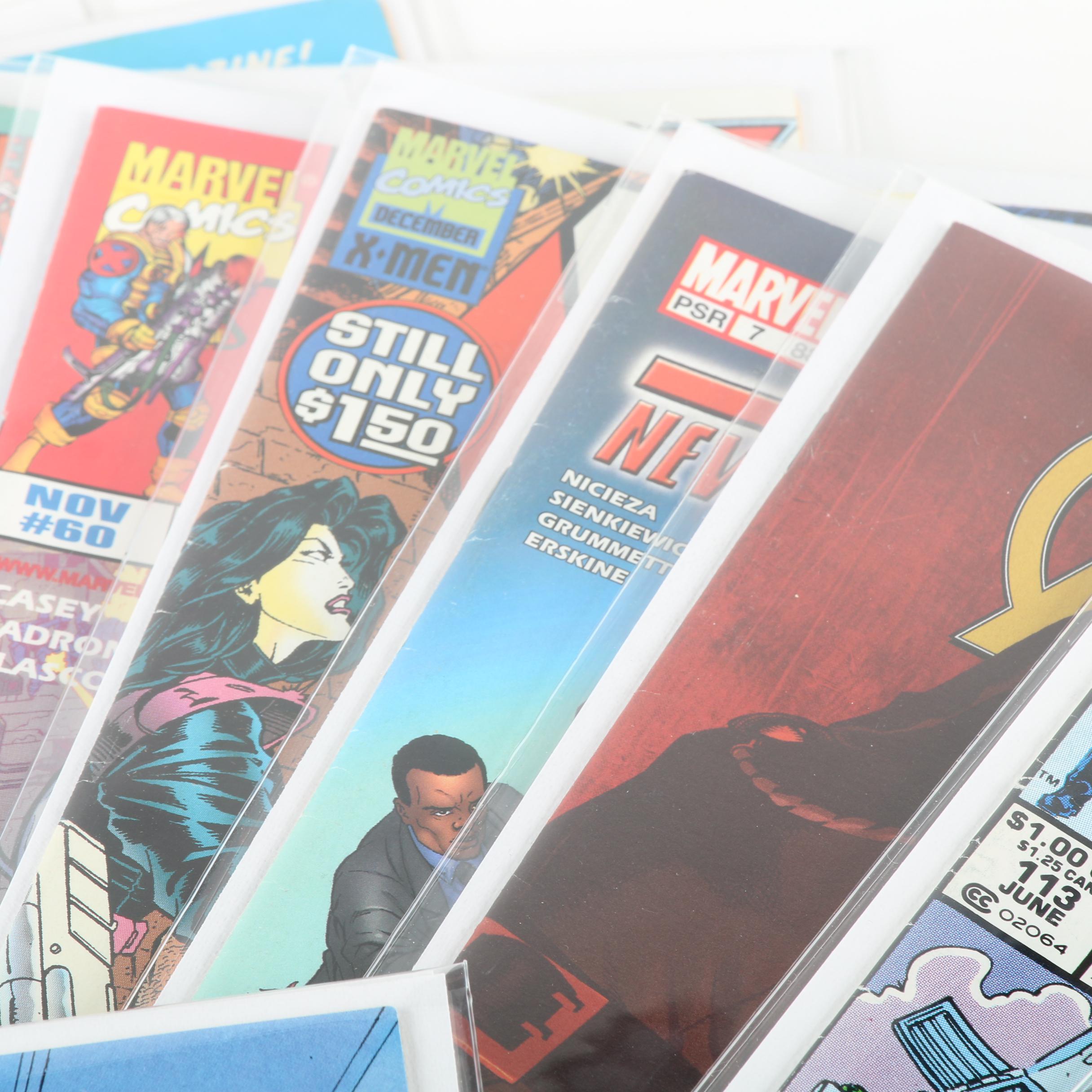 Comic Books Including "Archie" and "Cable"